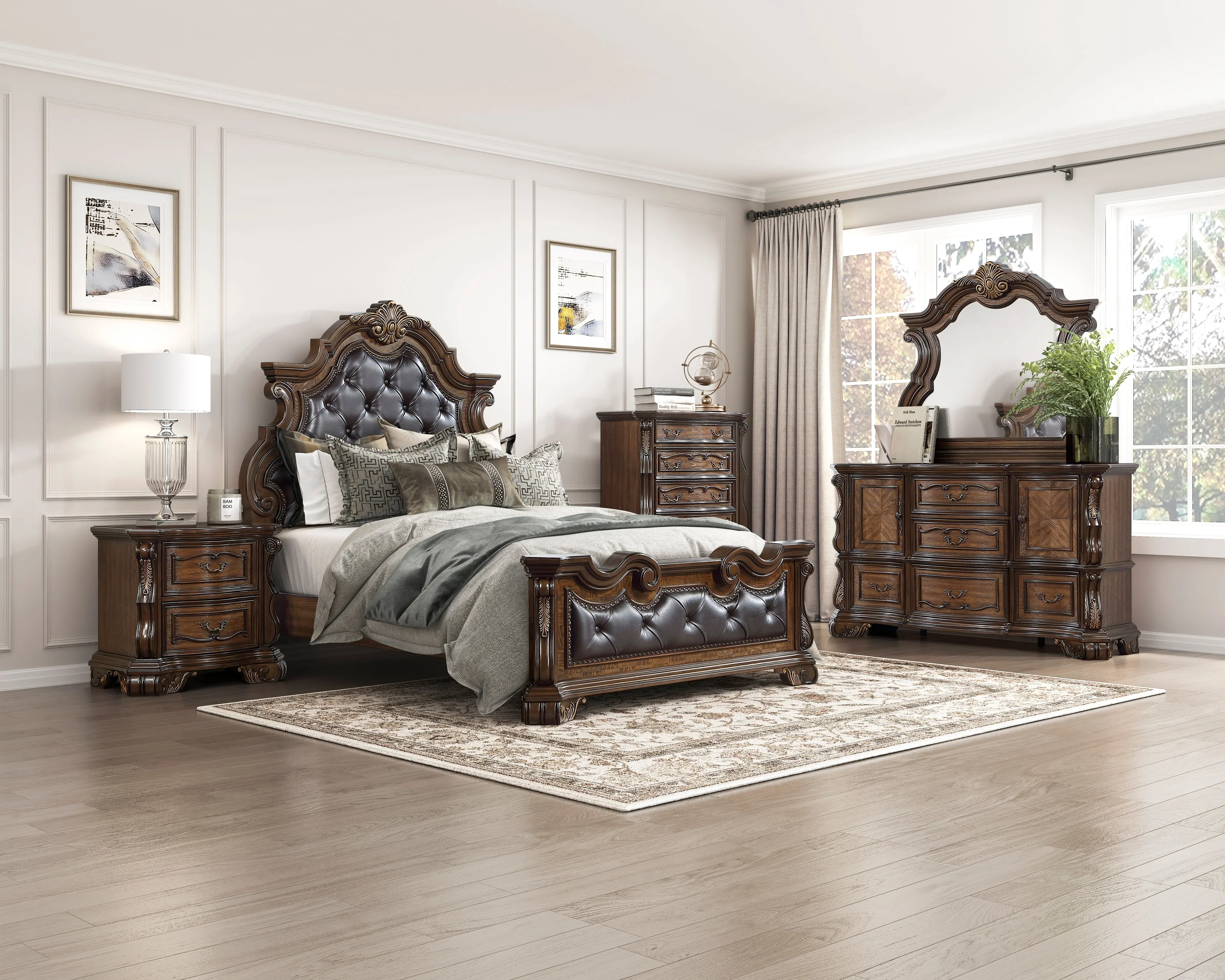 Gilmartin Dark Brown Nightstand - Image 8