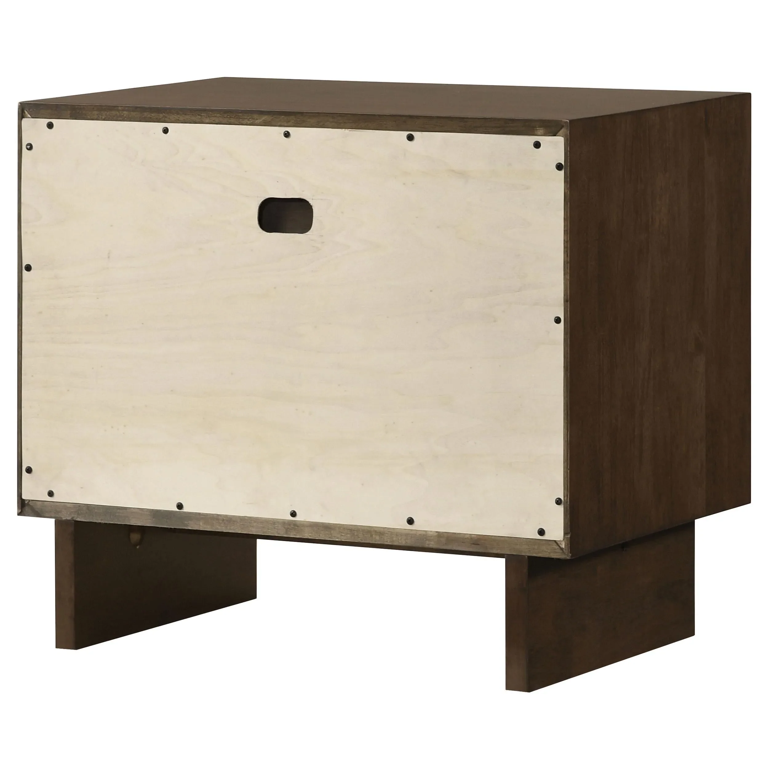 Glenwood Warm Brown 2-Drawer Nightstand - Image 8