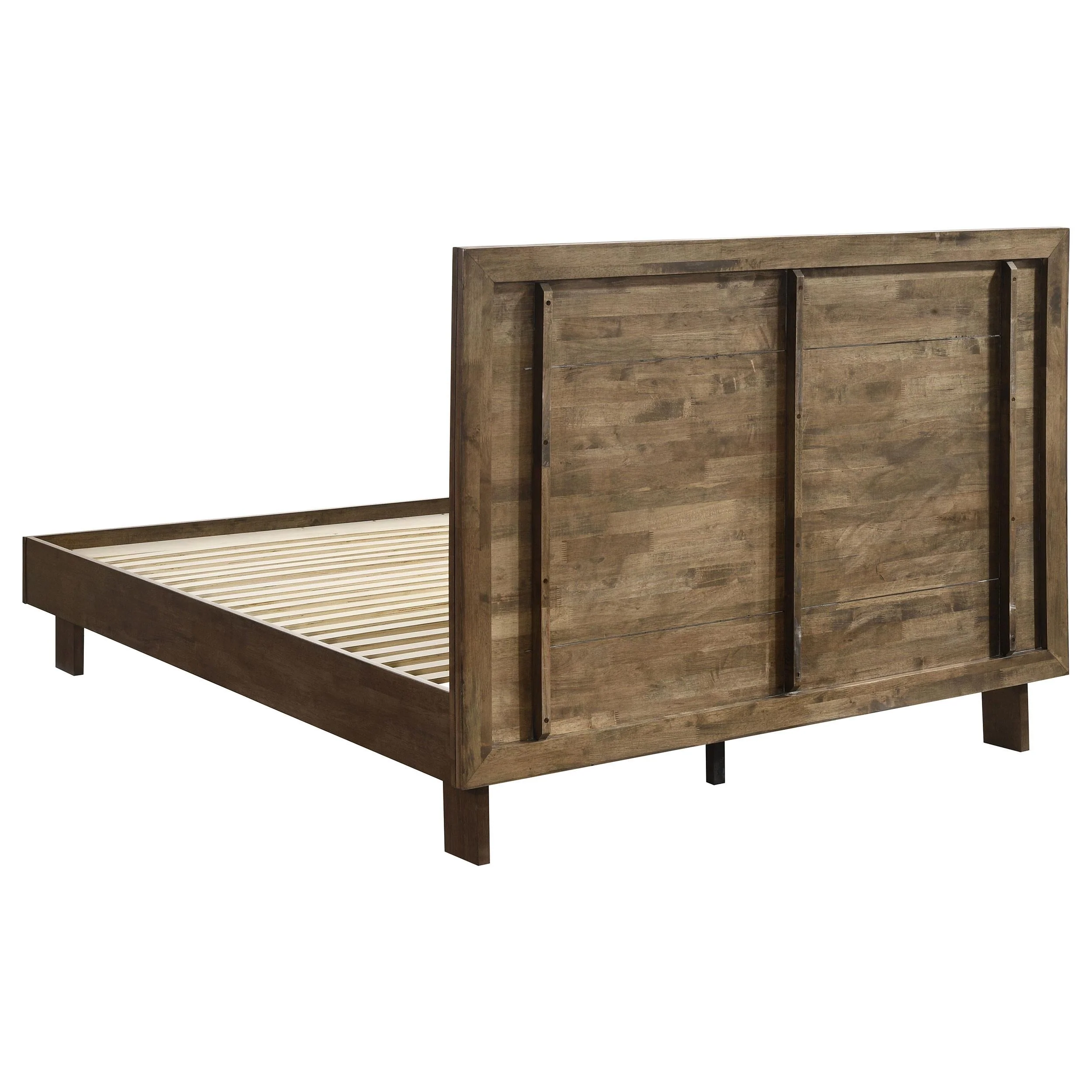 Glenwood Warm Brown 48-inch Eastern King Platform Panel Bed - Image 4