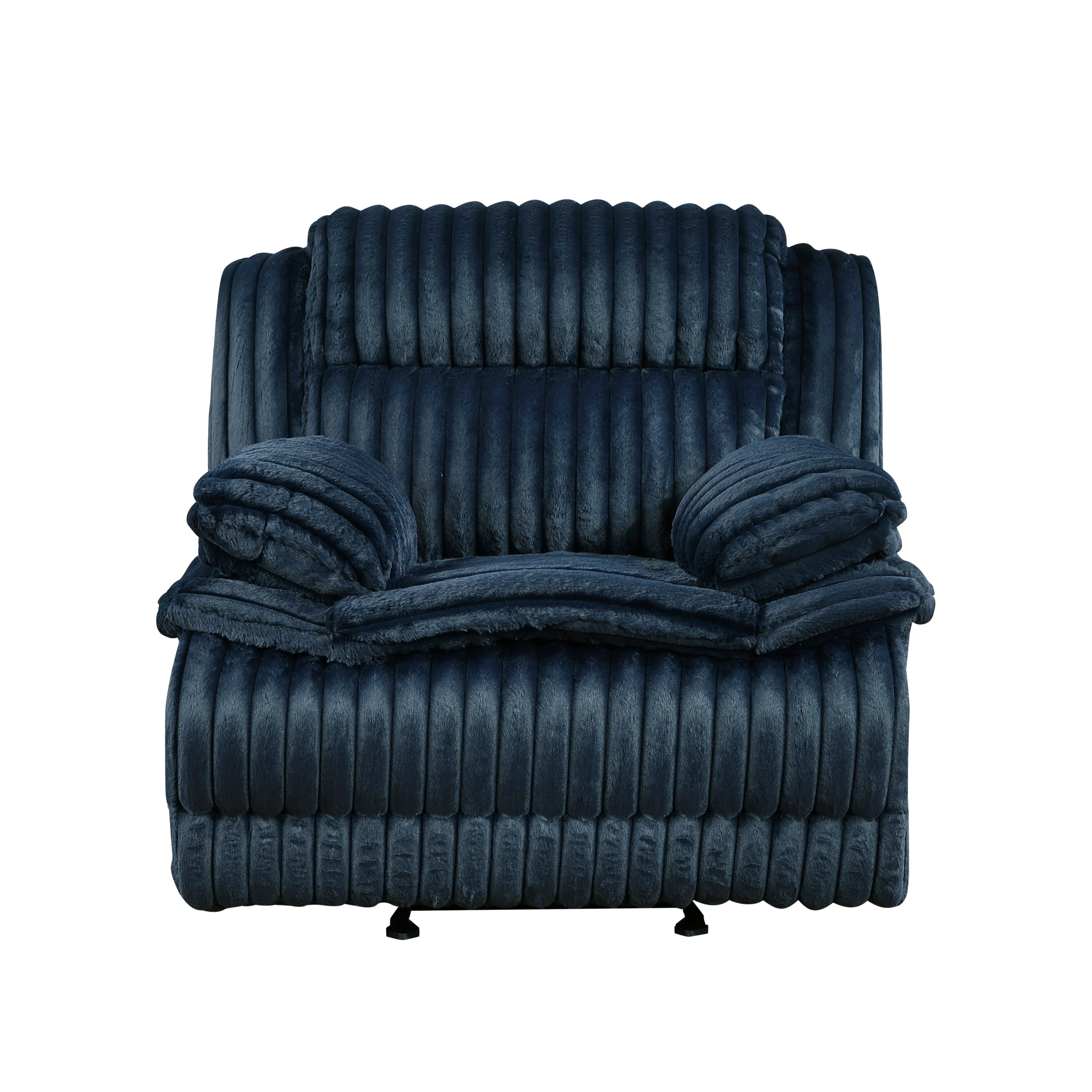Goodland Blue Glider Reclining Chair - Image 14