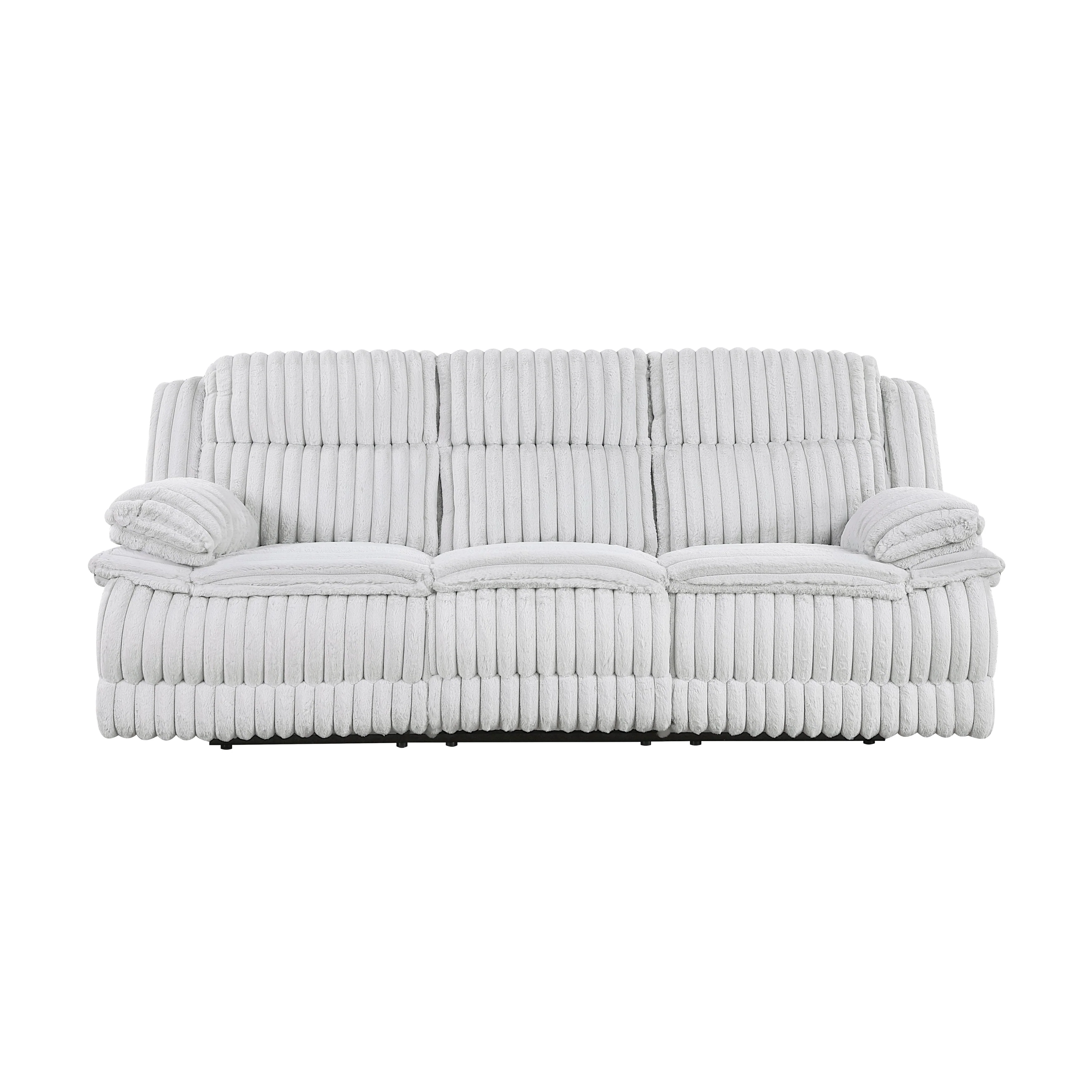 Goodland Gray Double Reclining Living Room Set - Image 3