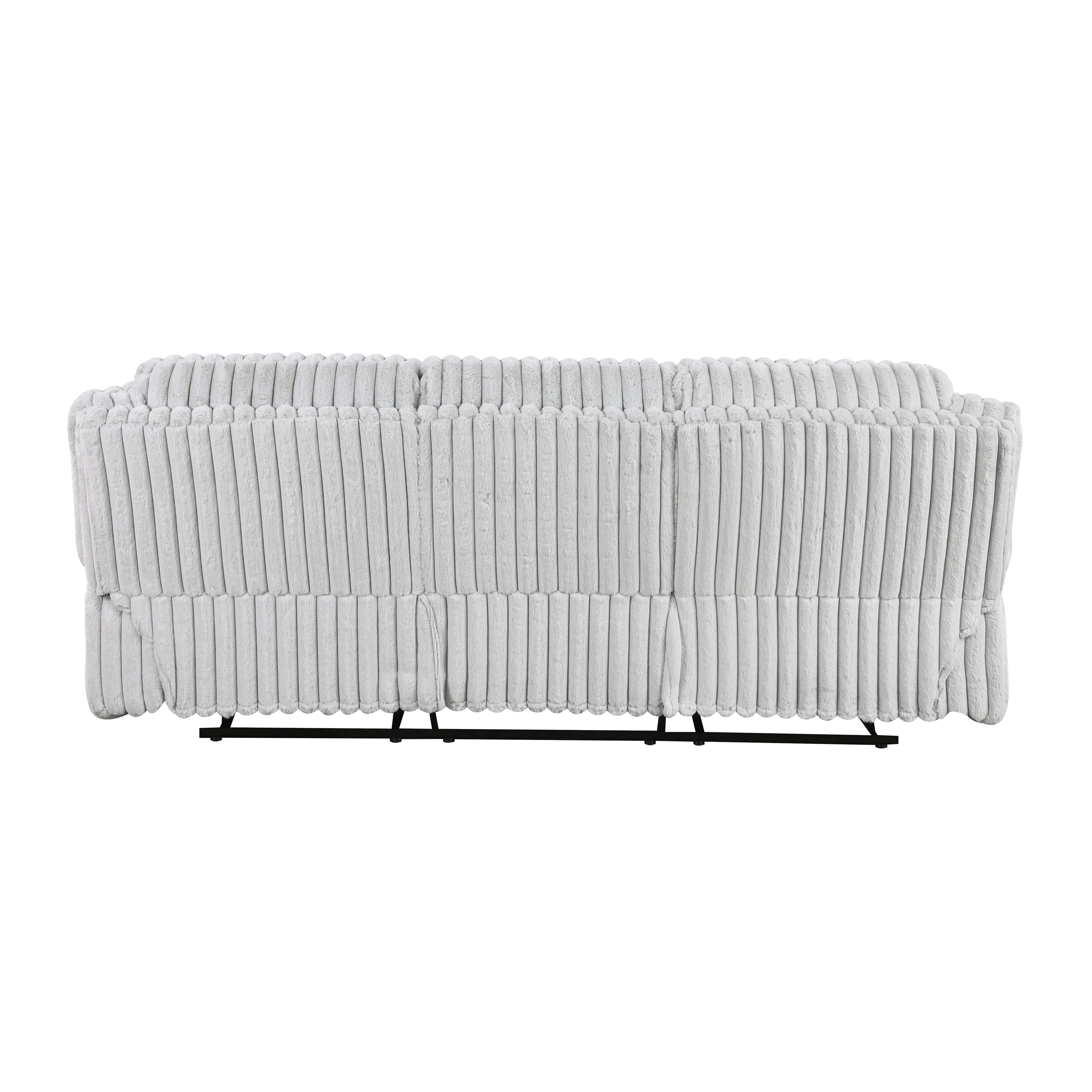 Goodland Gray Double Reclining Sofa - Image 3