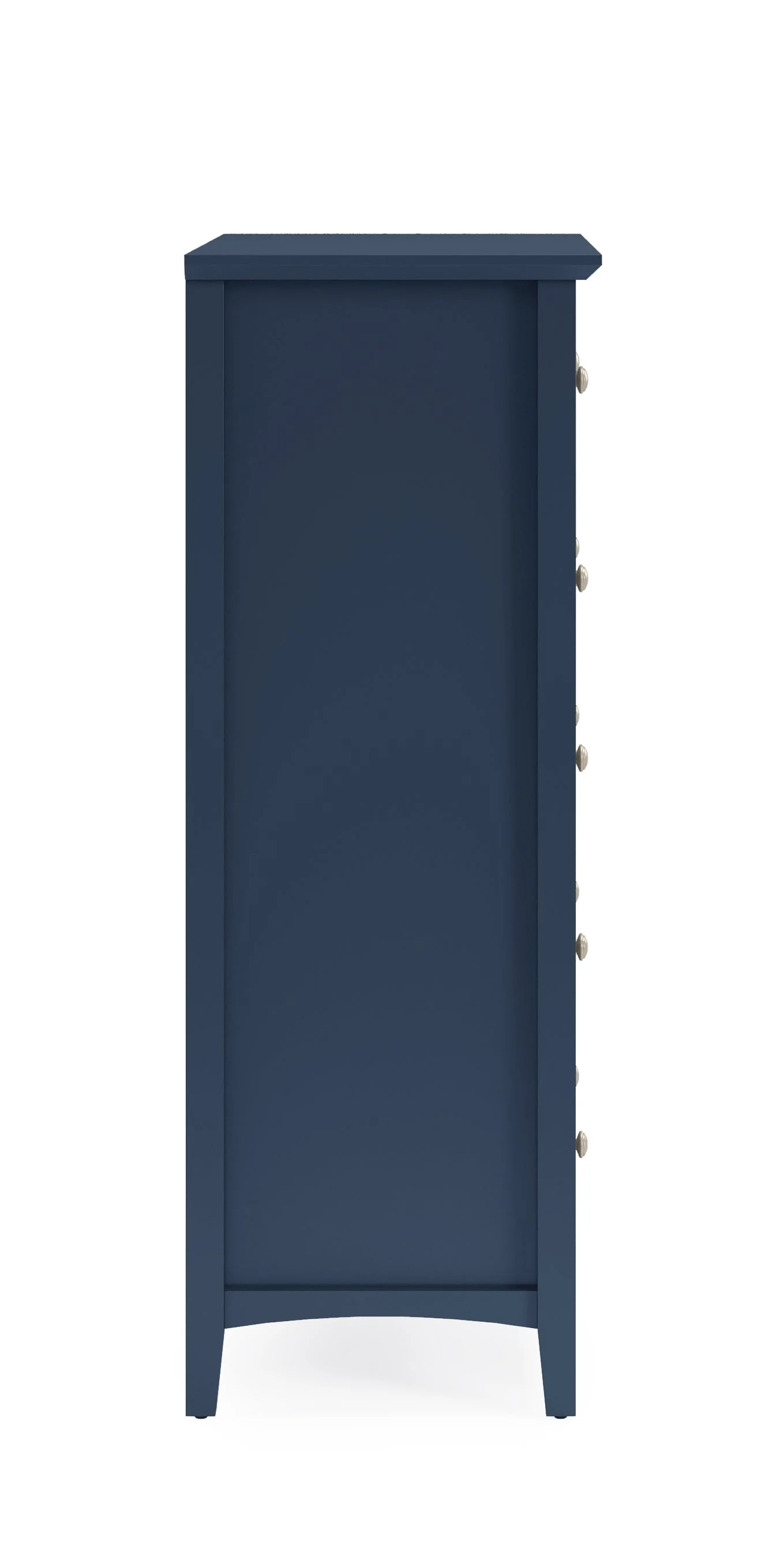 Grace Five Drawer Chest in Blueberry - Image 4