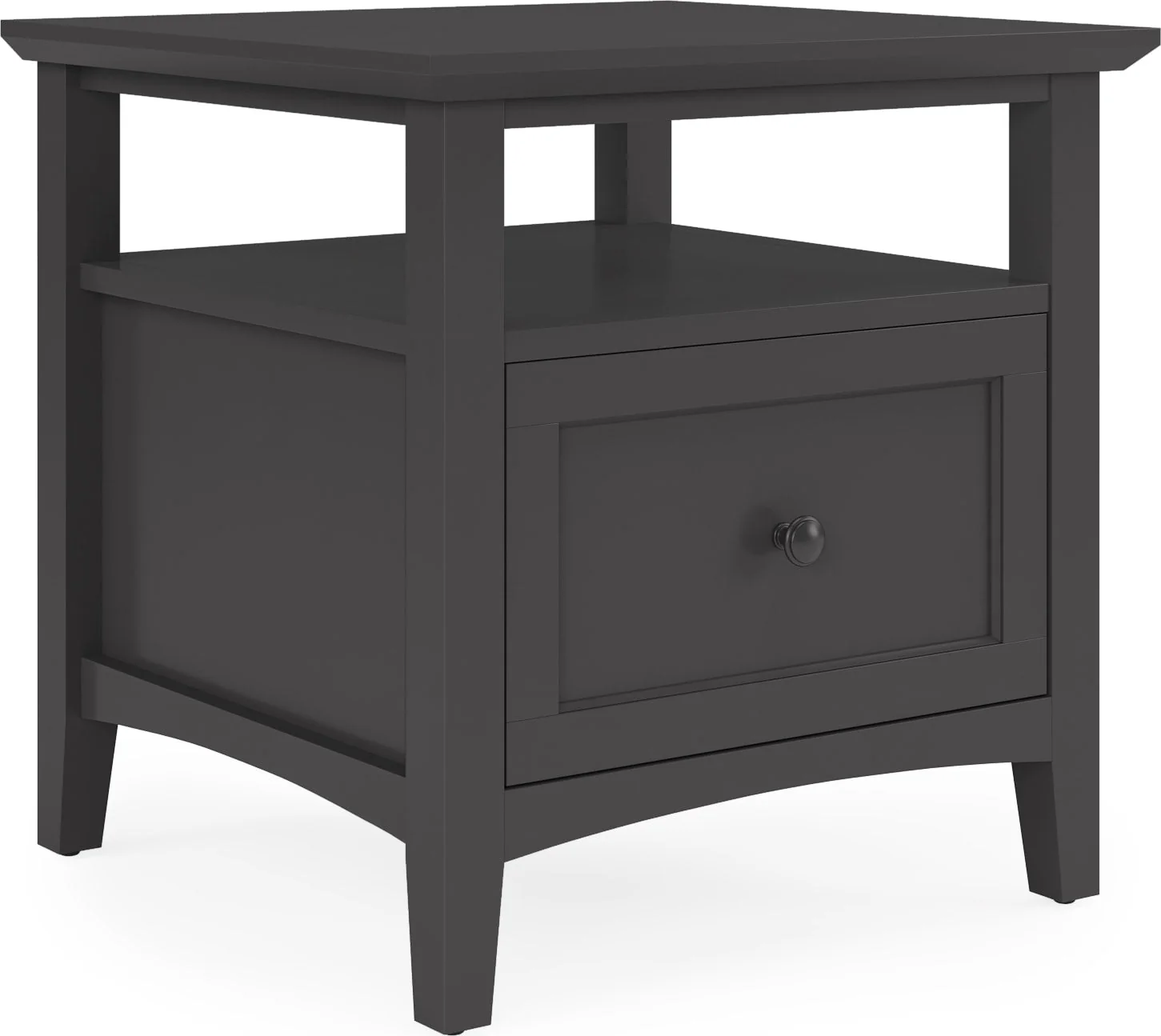 Grace Raven Square End Table - Image 3