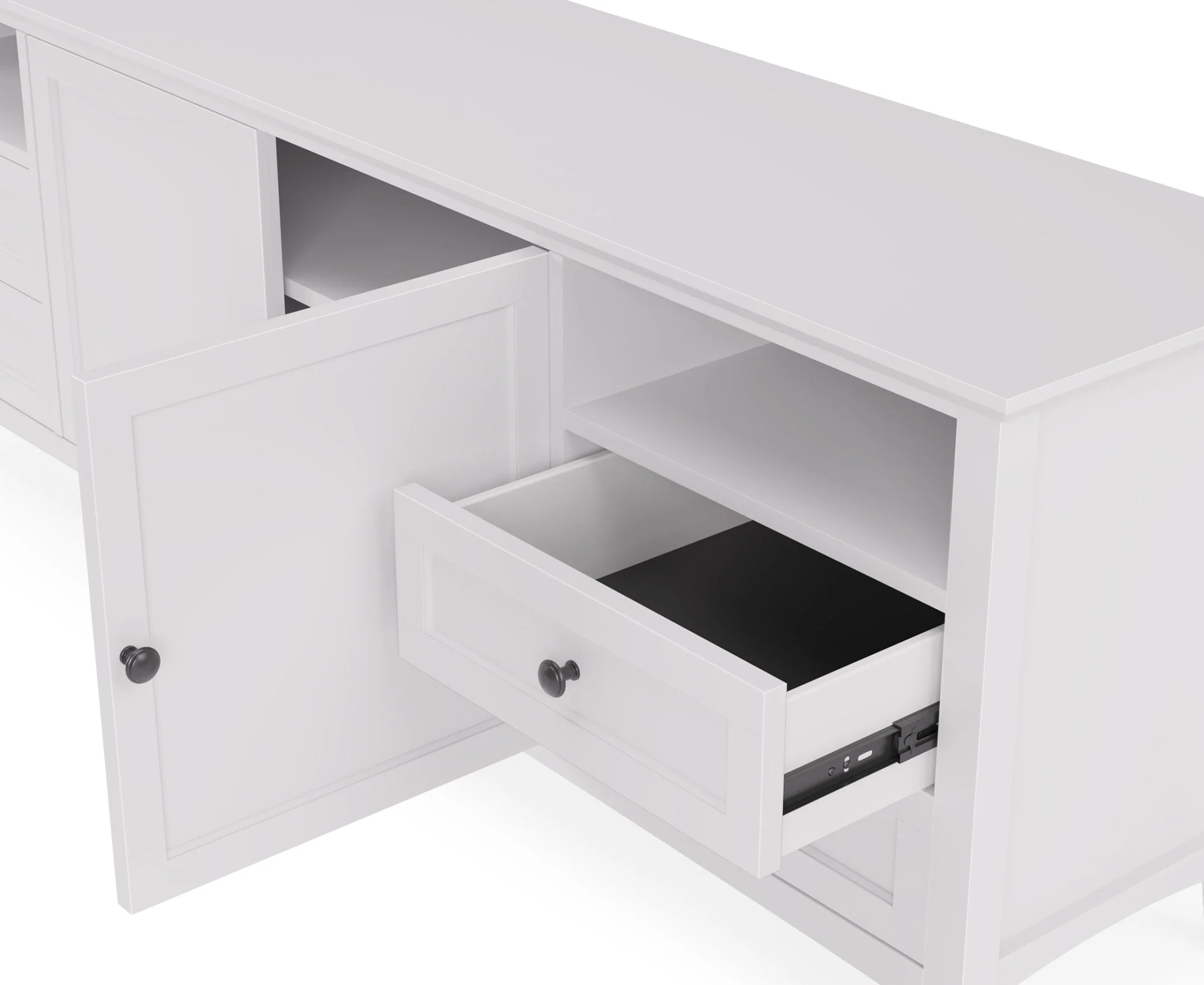 Grace Snowfall Entertainment Console 84W - Image 4