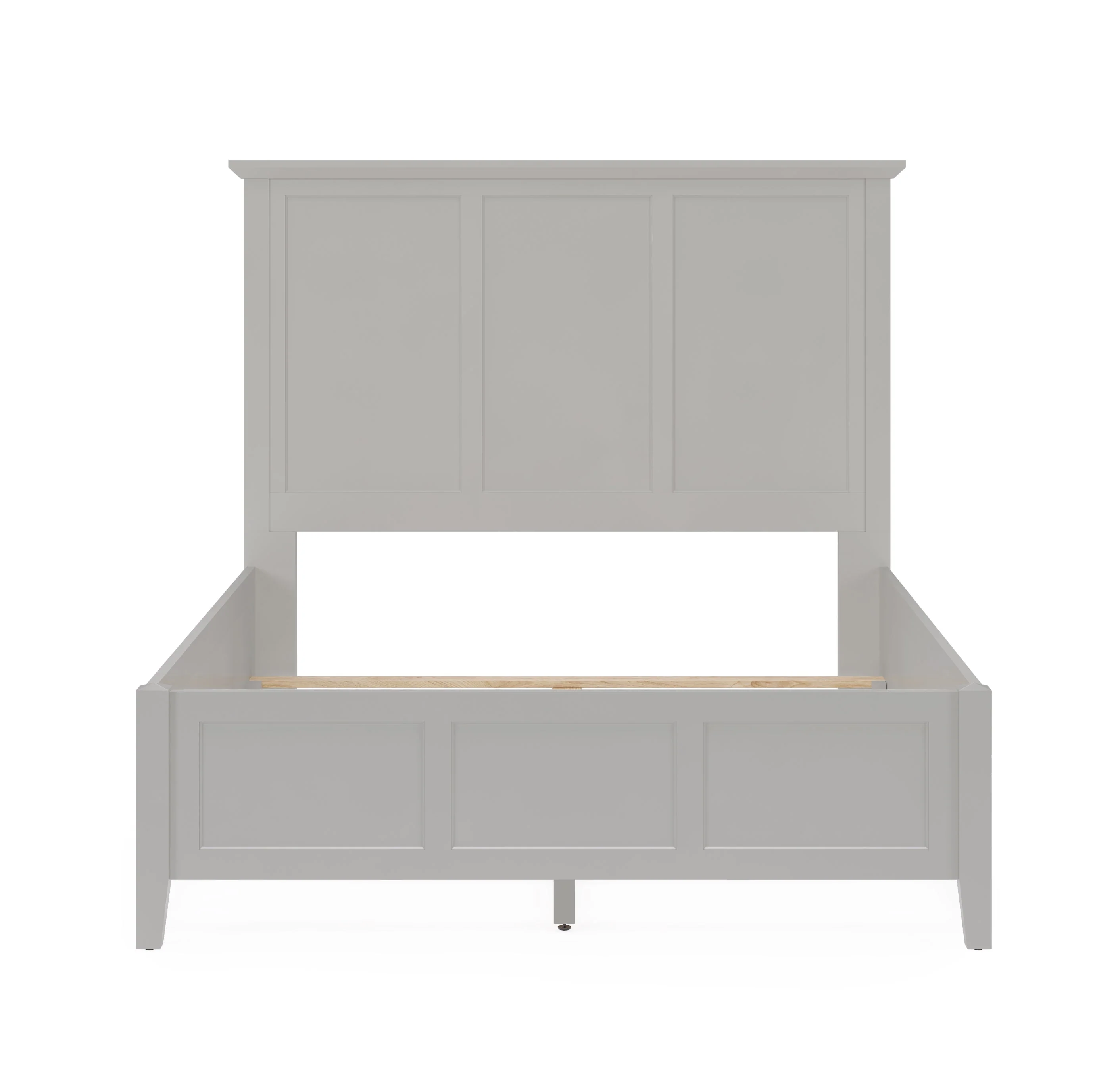 Grace Three Queen Panel Bed in Elephant Grey - Image 6