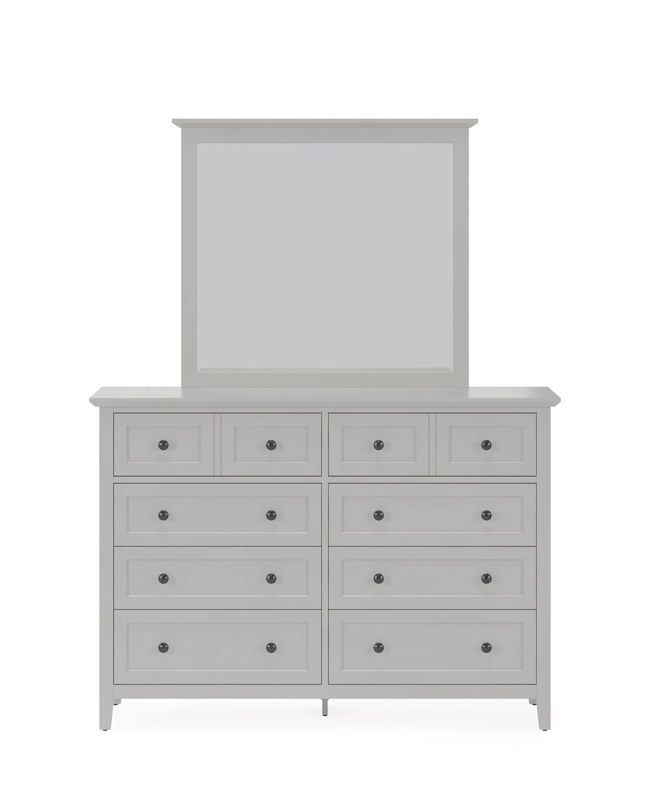 Grace Wall or Dresser Mirror in Elephant Grey - Image 6
