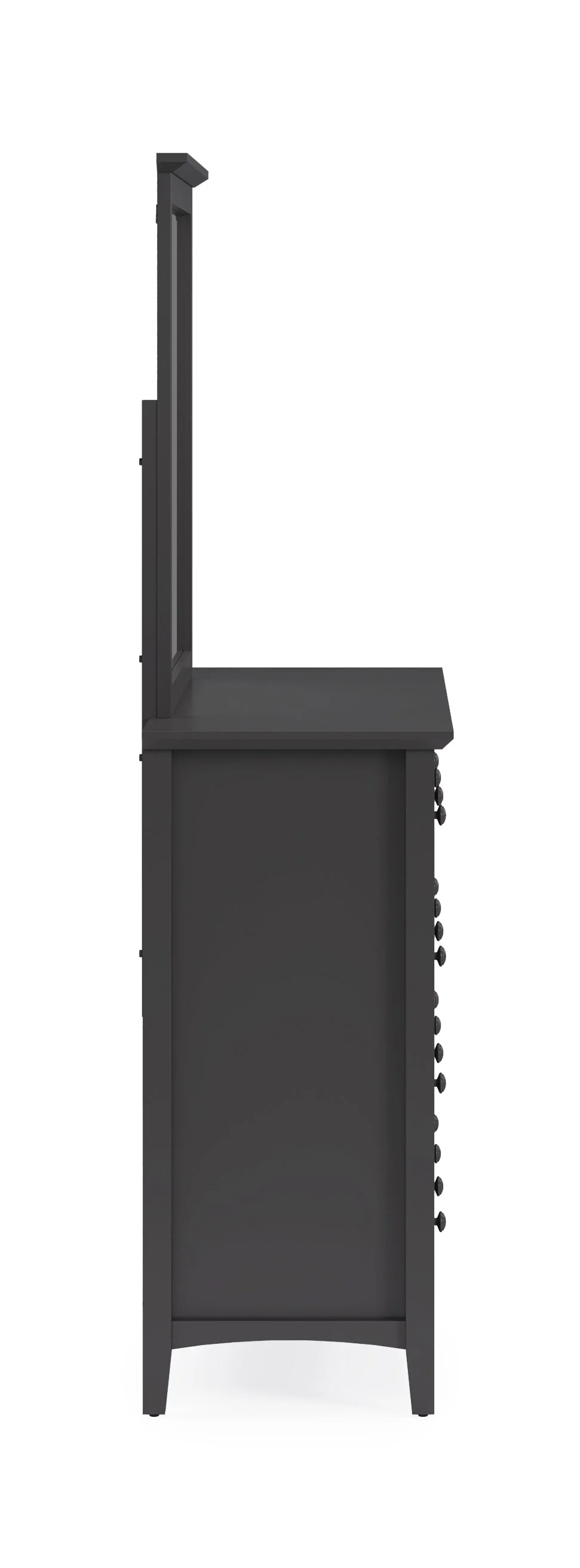 Grace Wall or Dresser Mirror in Raven Black - Image 8
