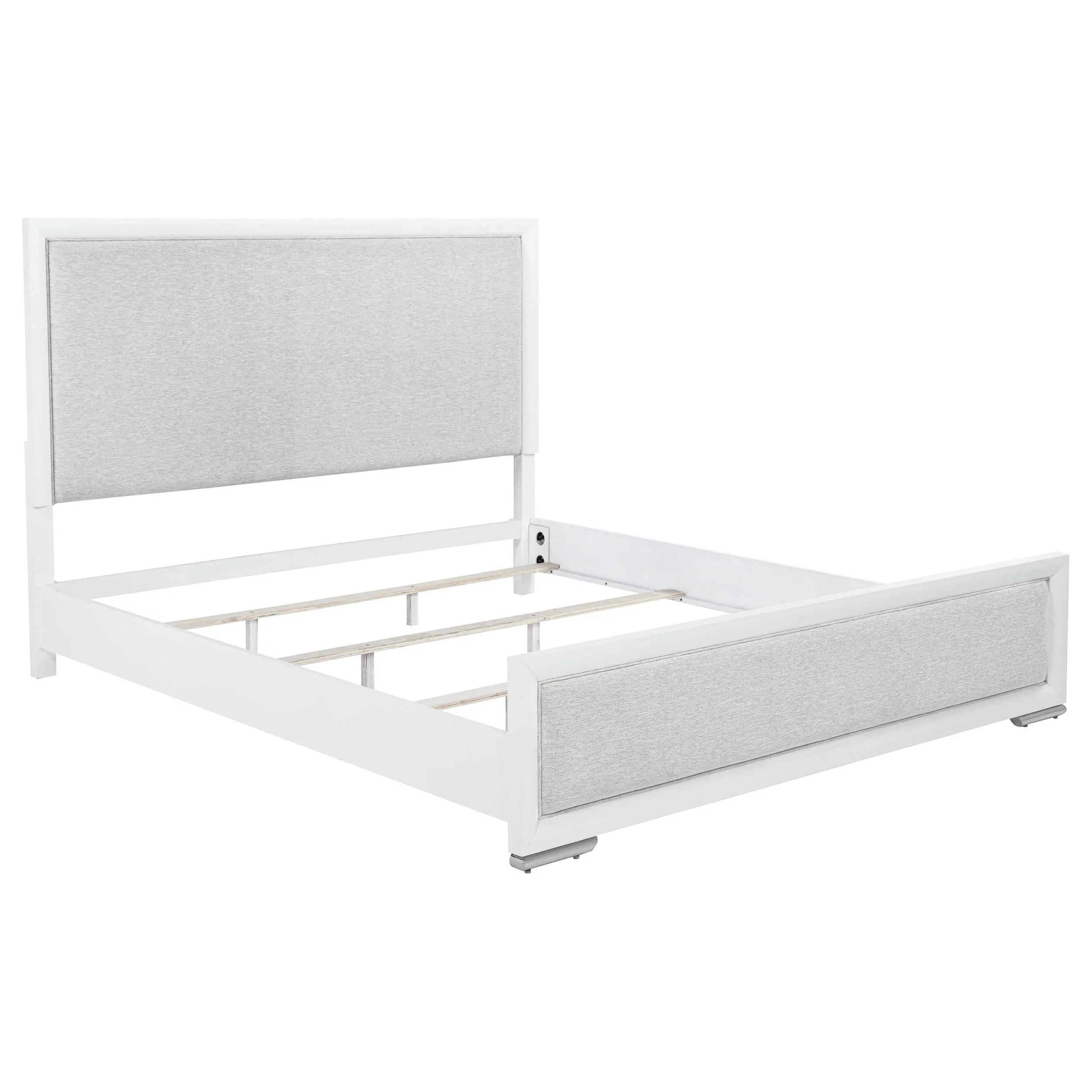 Gracemont White 4-Piece Eastern King Bedroom Set - Image 3