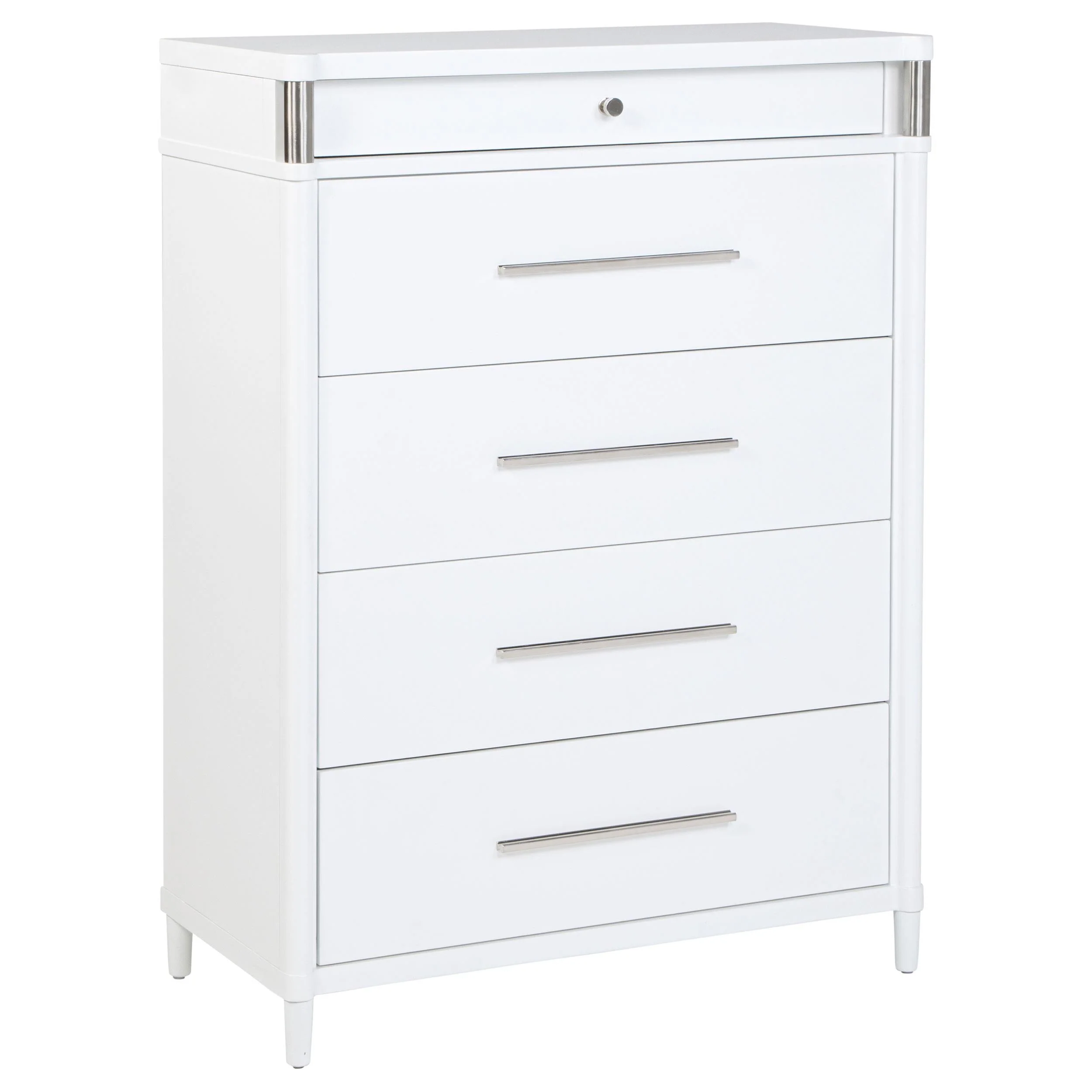 Gracemont White 5-Piece California King Bedroom Set - Image 11