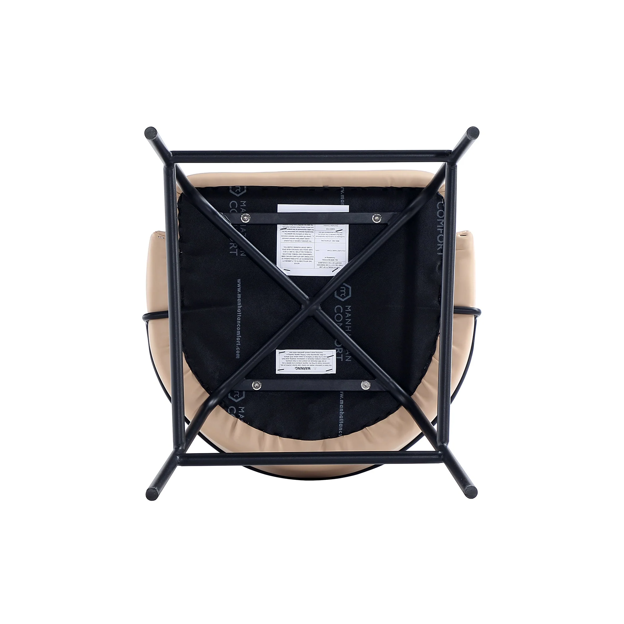 Gracie Counter Stool in Tan and Black - Image 10