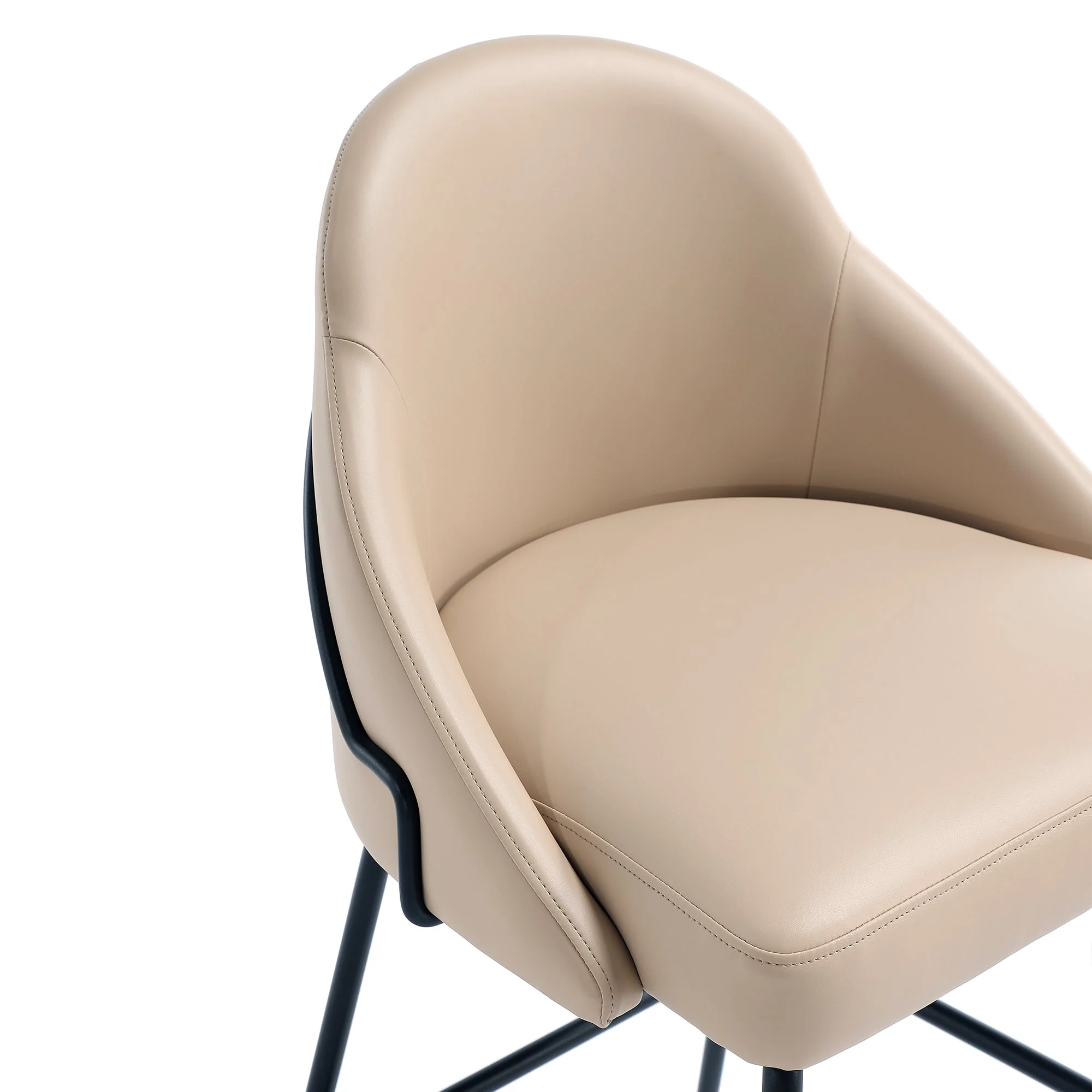 Gracie Counter Stool in Tan and Black - Image 5