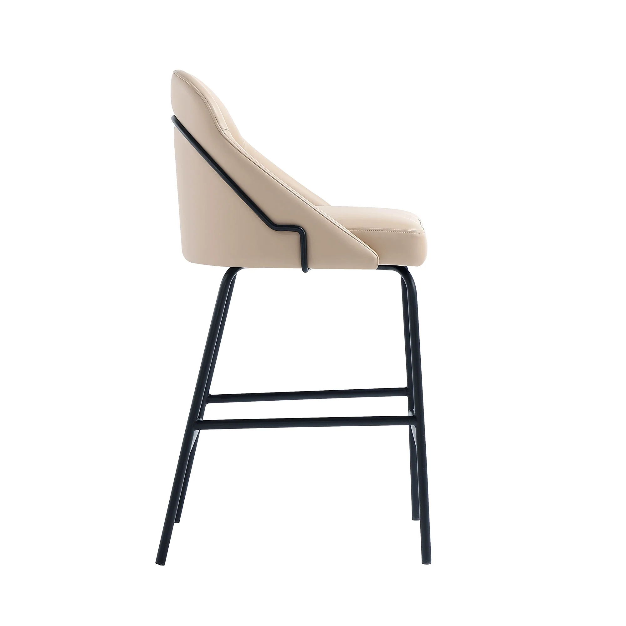 Gracie Counter Stool in Tan and Black - Image 7