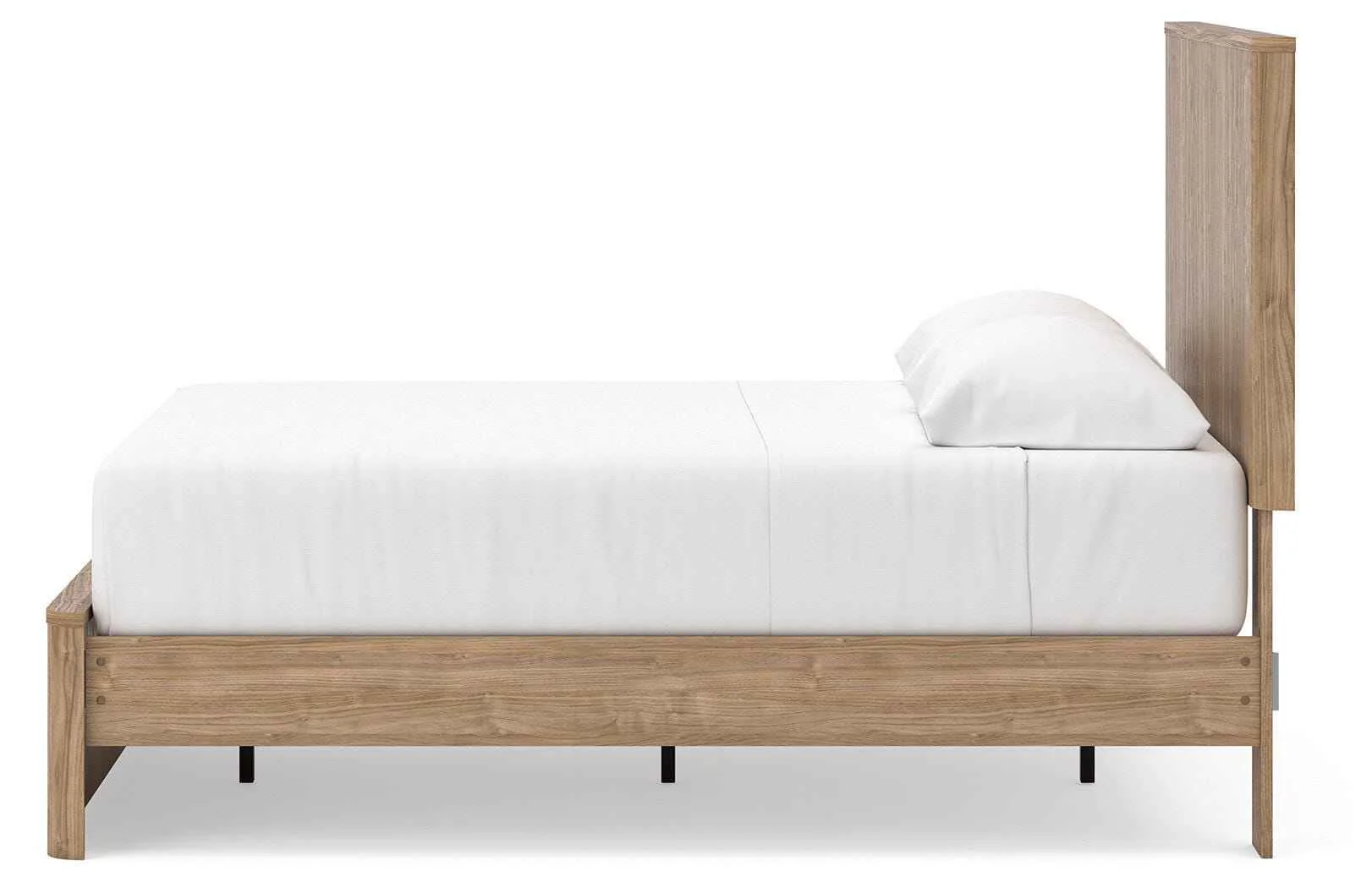 Gramburg Warm Natural Brown Full Panel Platform Bed - Image 7