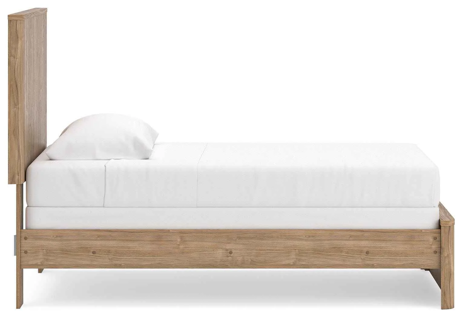 Gramburg Warm Natural Brown Twin Panel Bed - Image 8