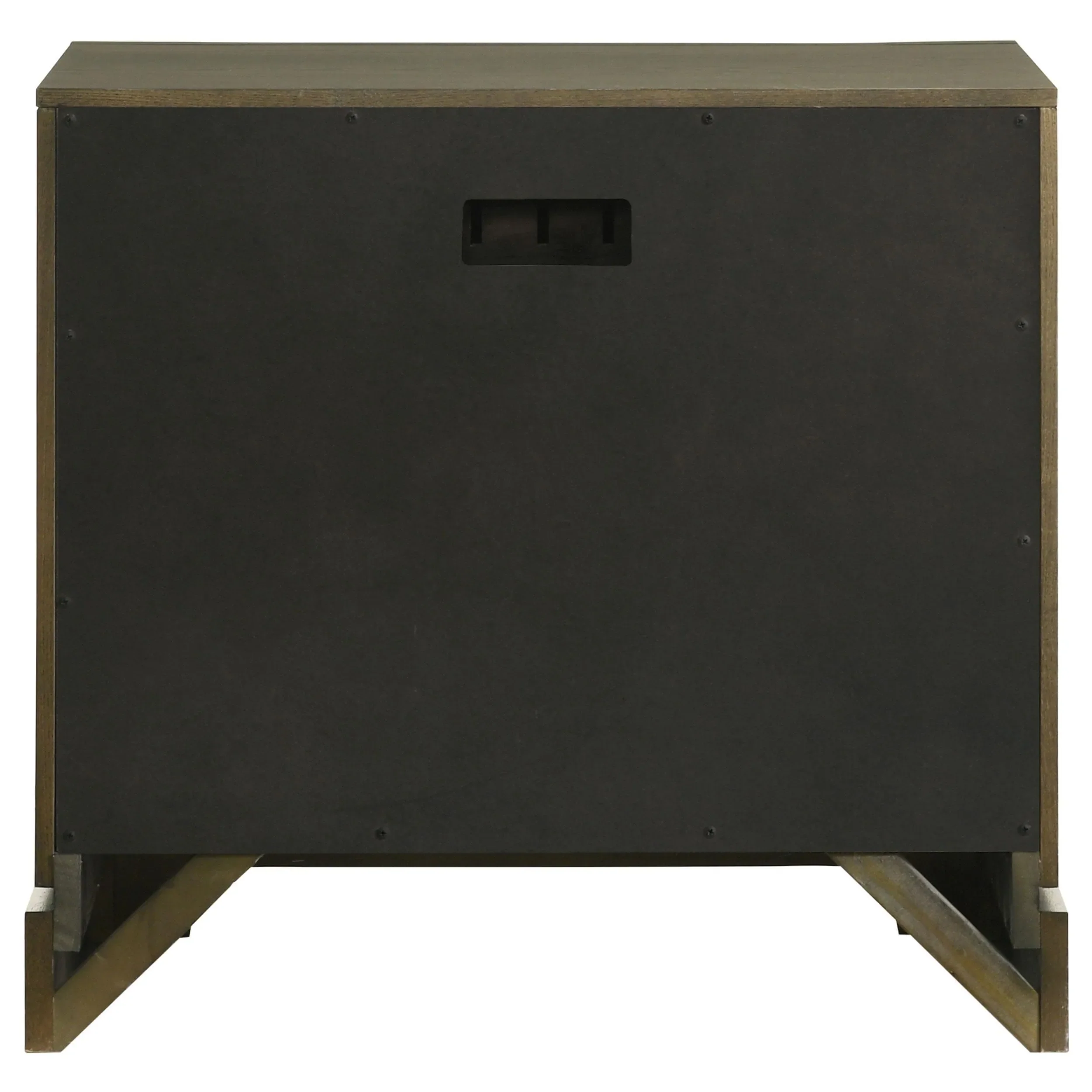 Gran Park Dark Cocoa 2-drawer Nightstand Bedside Table - Image 7