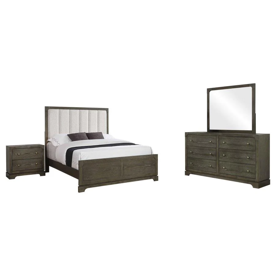 Gran Park Dark Cocoa 4-piece Queen Bedroom Set - Image 2