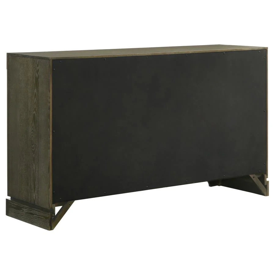 Gran Park Dark Cocoa 4-piece Queen Bedroom Set - Image 6