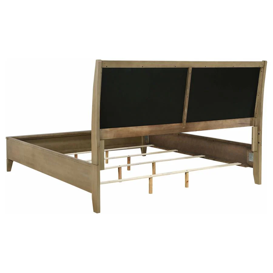 Granada Natural Pine 5-Piece Eastern King Bedroom Set - Image 4
