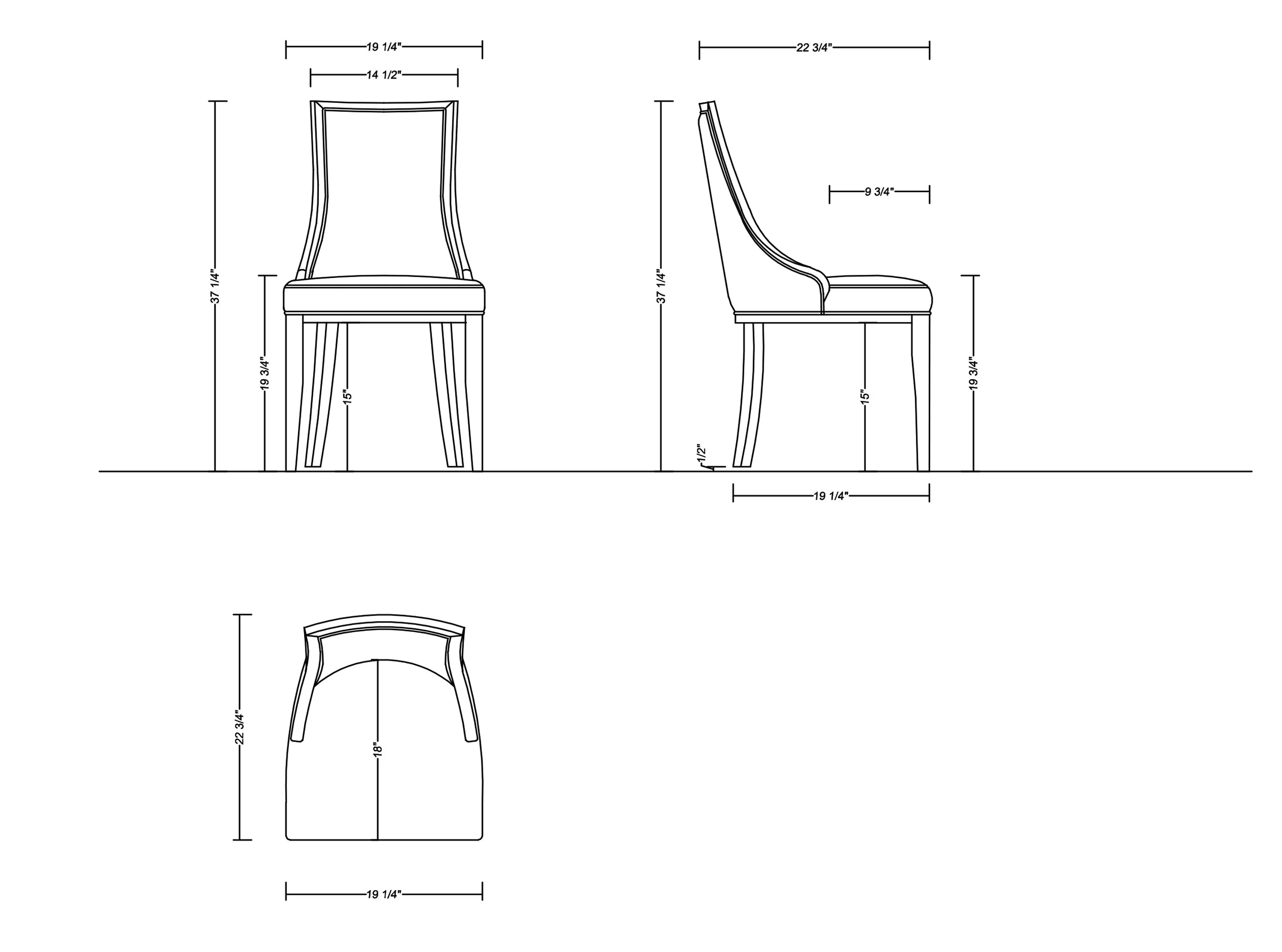 Grand Faux Leather and Velvet Dining Chair in Tan (set of 2) - Image 3