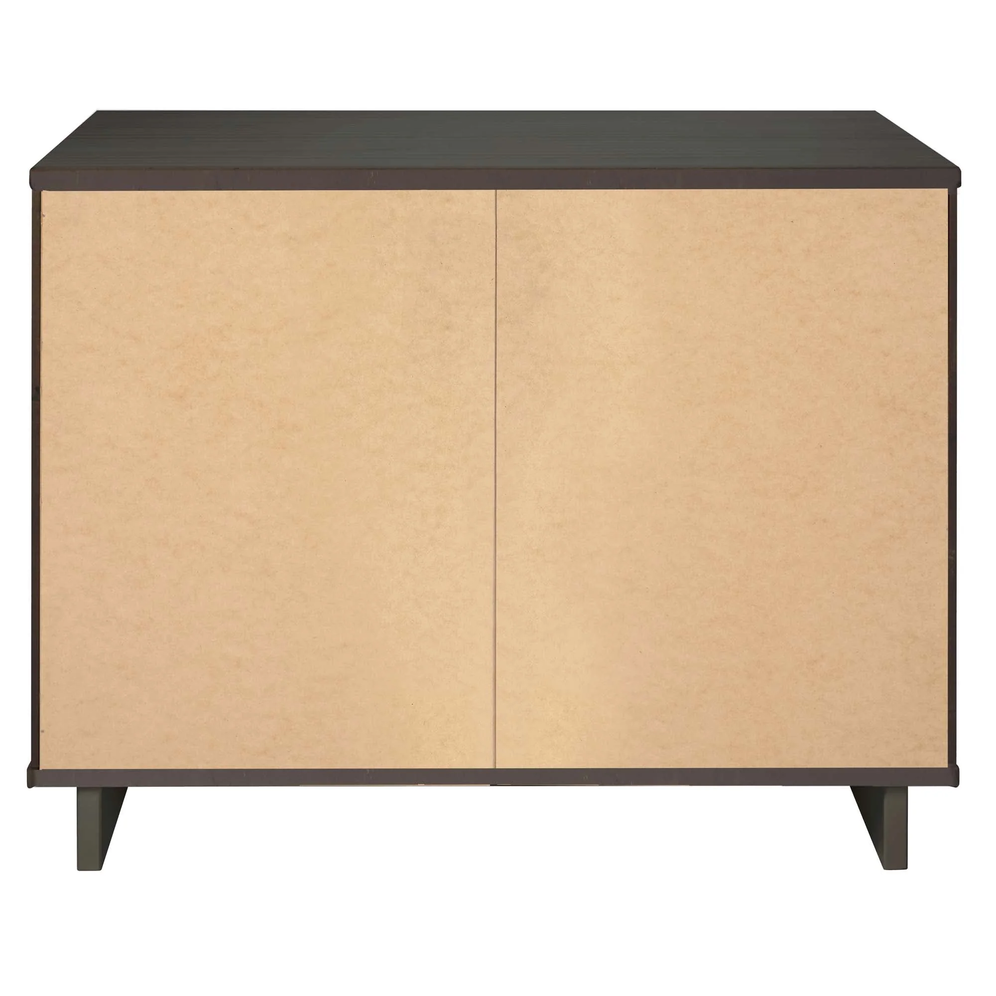 Granville 2-Piece Tall Chest and Standard Dresser Set in Dark Grey - Image 10