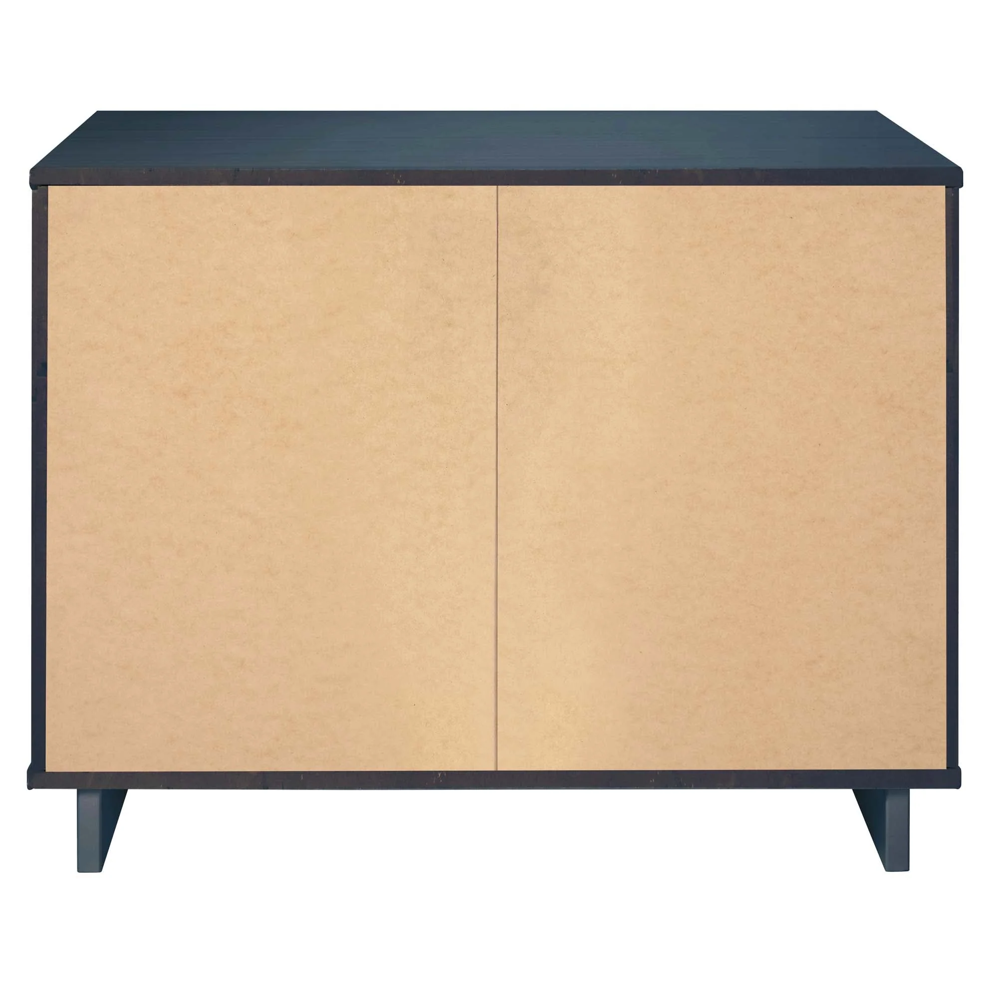 Granville 3-Piece Standard Dresser, Tall Narrow Chest and Nightstand Set in Midnight Blue - Image 19