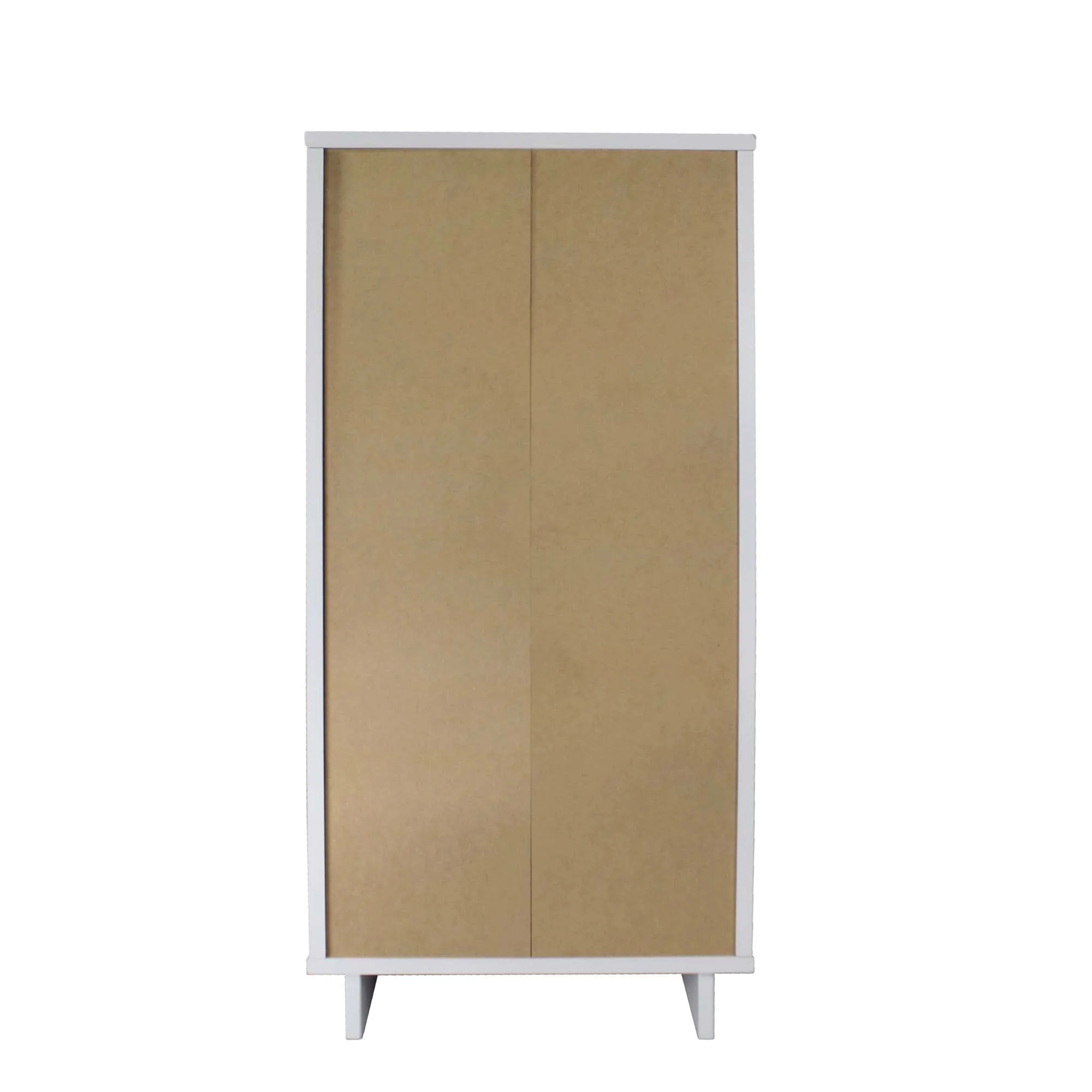 Granville 3-Piece Tall Narrow Chest, Double Dresser Set and Standard Dresser Set in White - Image 12