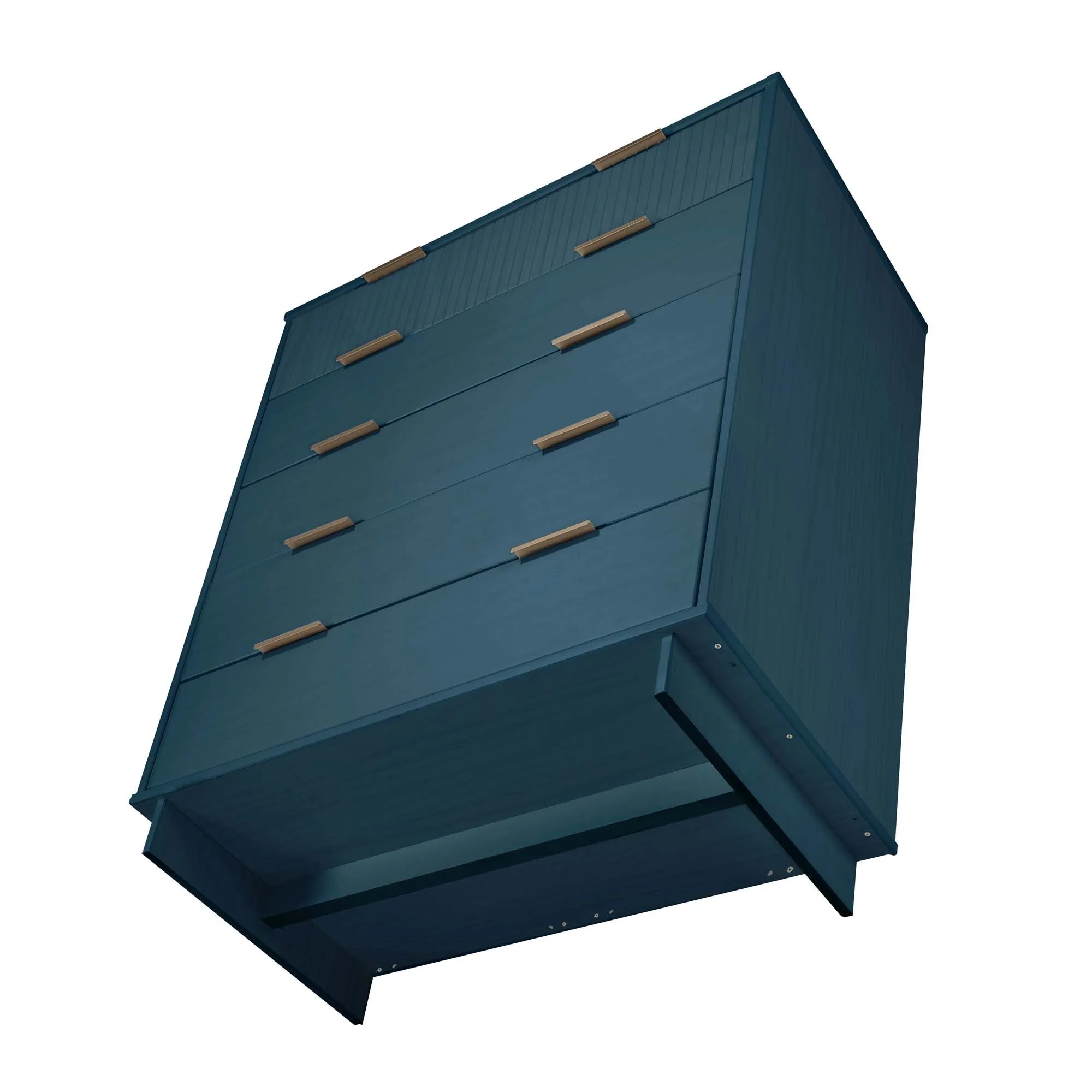 Granville 45.27 Tall Dresser in Midnight Blue - Image 11