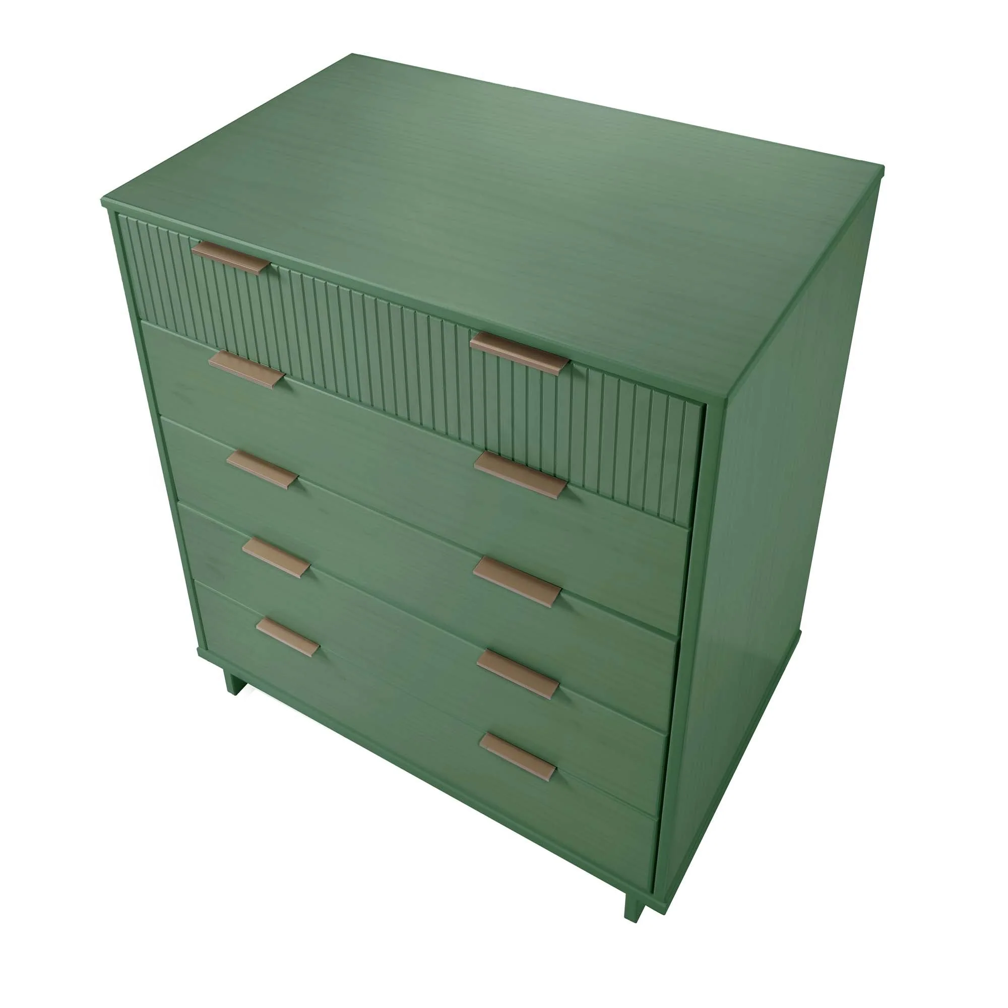 Granville 45.27 Tall Dresser in Sage Green - Image 10