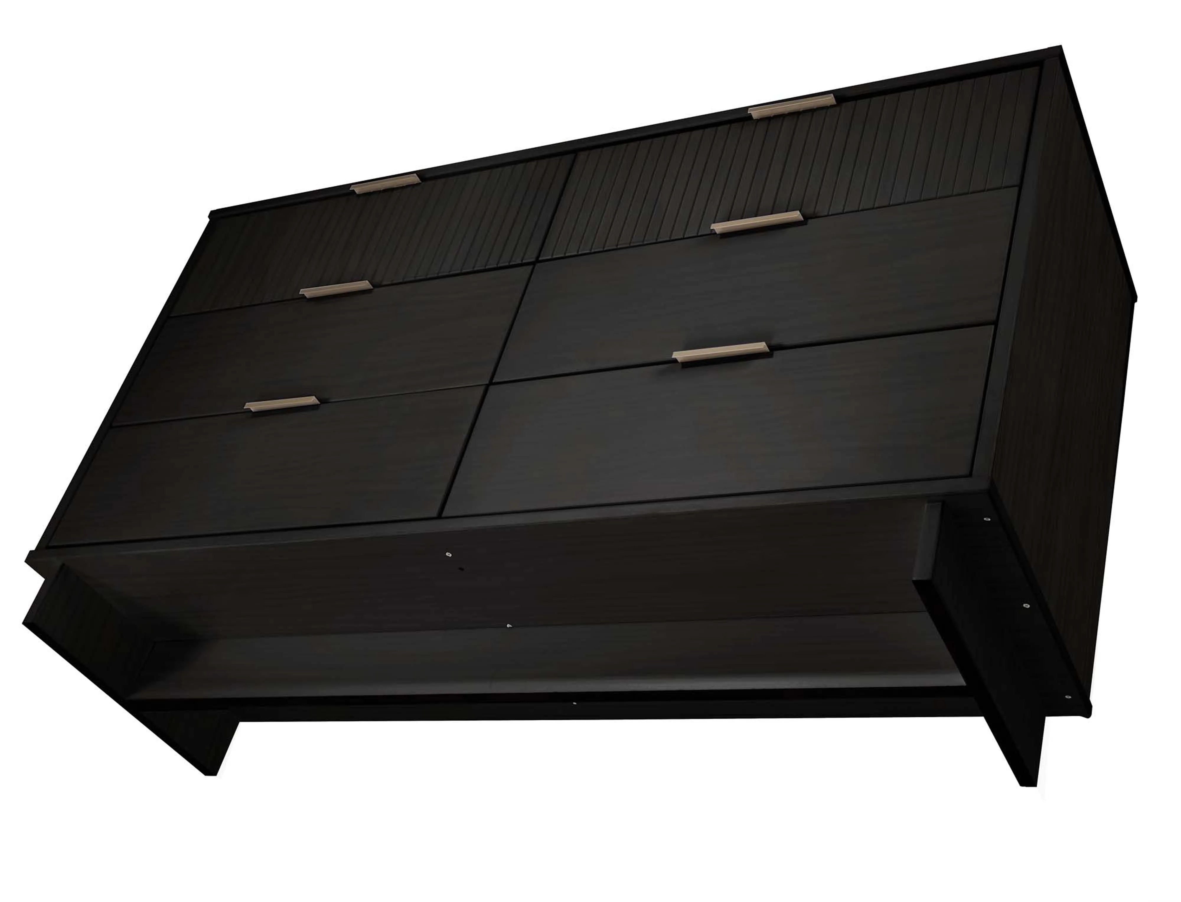 Granville 55.07 Double Wide Dresser in Black - Image 11