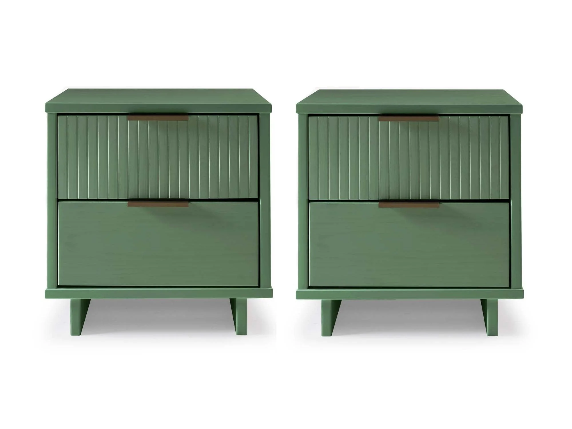 Granville Nightstand 2.0 in Sage Green (set of 2)