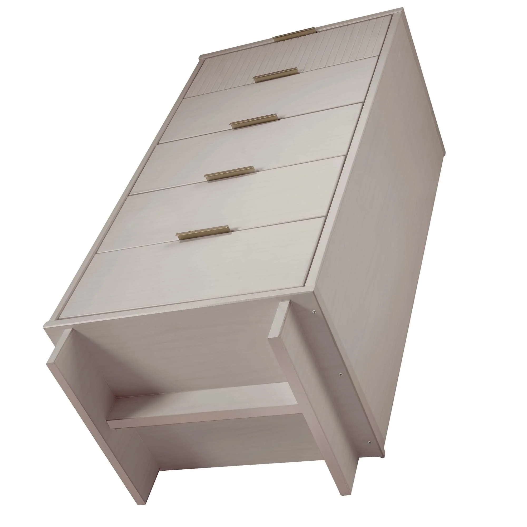Granville Tall 23.62 Narrow Dresser in Light Grey - Image 12