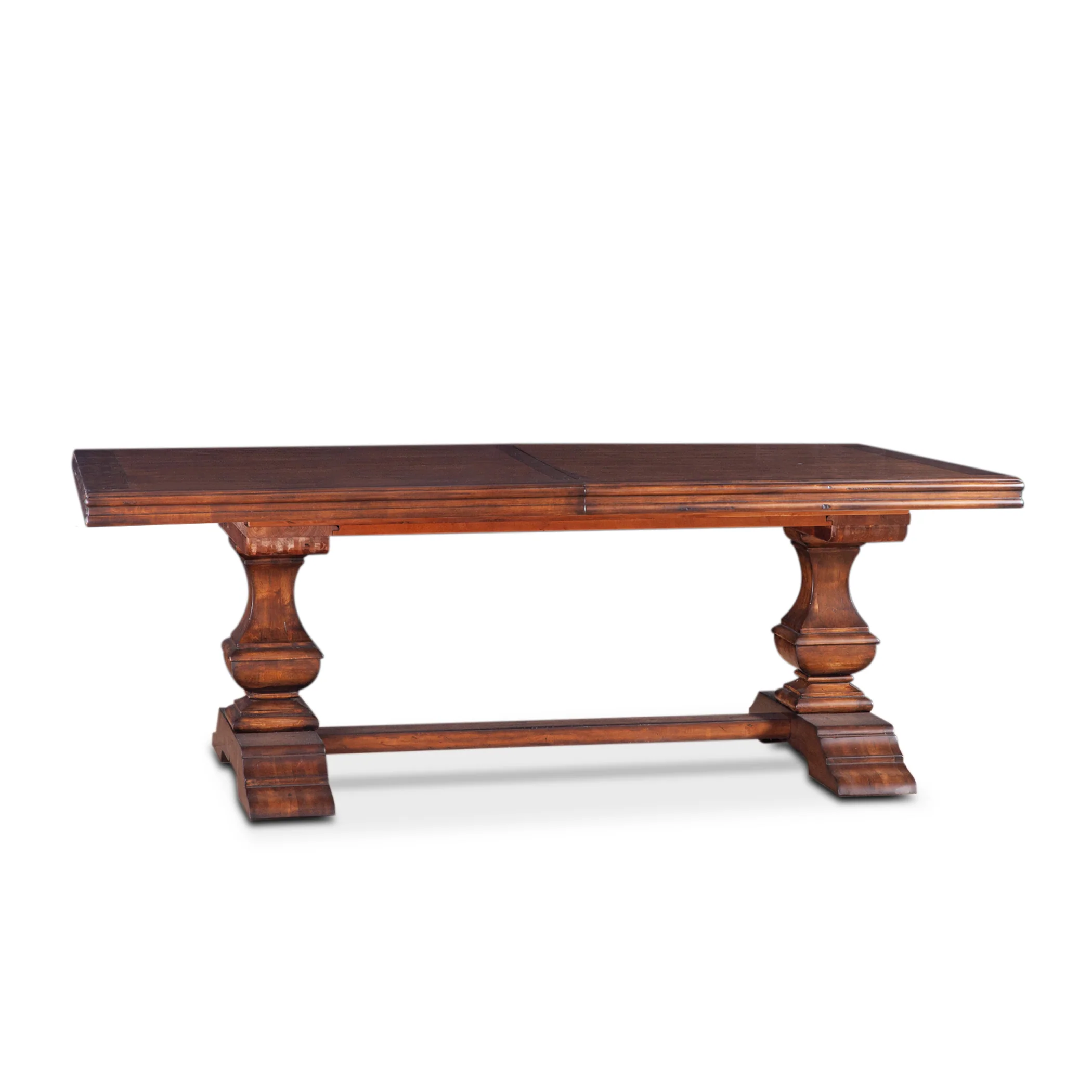Grassroots Charles 88"-110" Extension Table in Chestnu