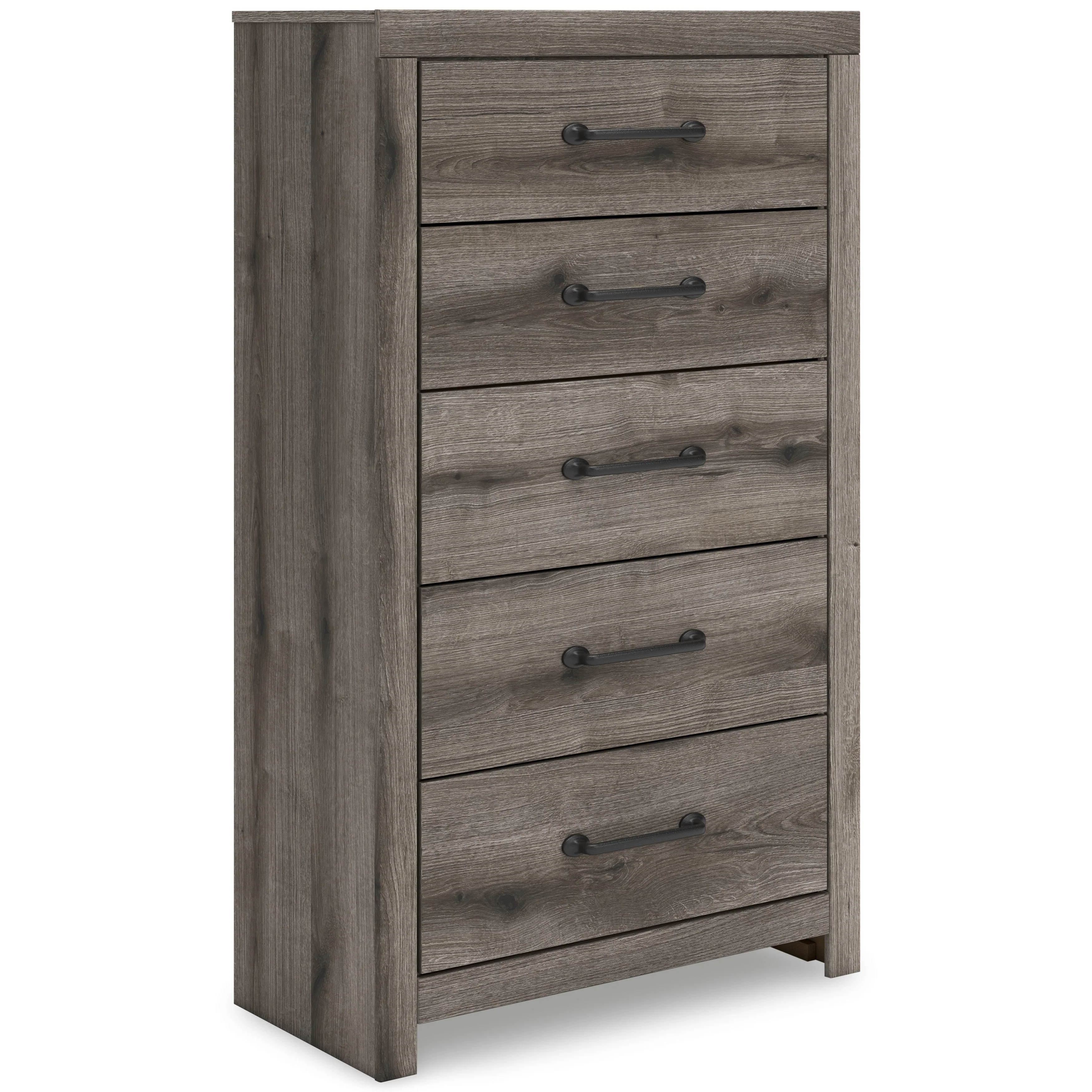 Graystorm Brown Gray Storage Panel Bedroom Set with 4 Side Drawers - Image 17