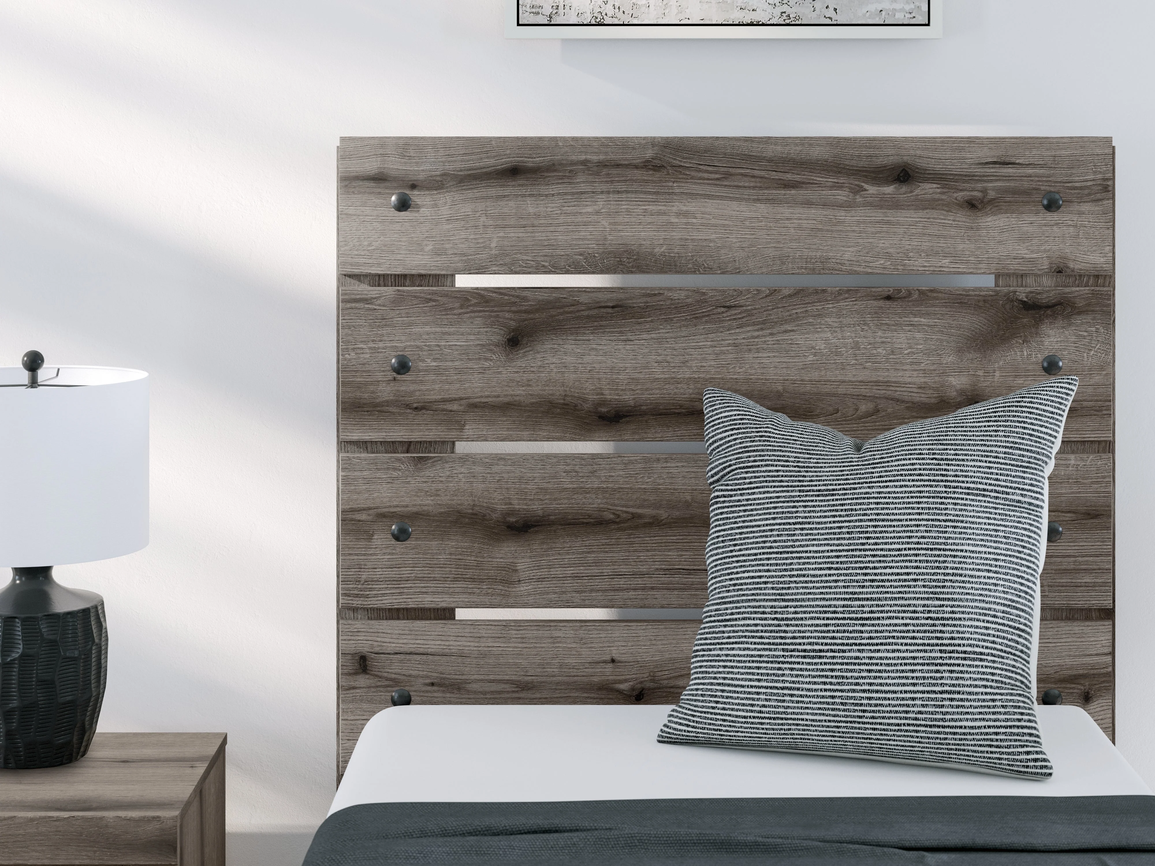 Graystorm Brown Gray Twin Storage Platform Bed with 4 Drawers - Image 11