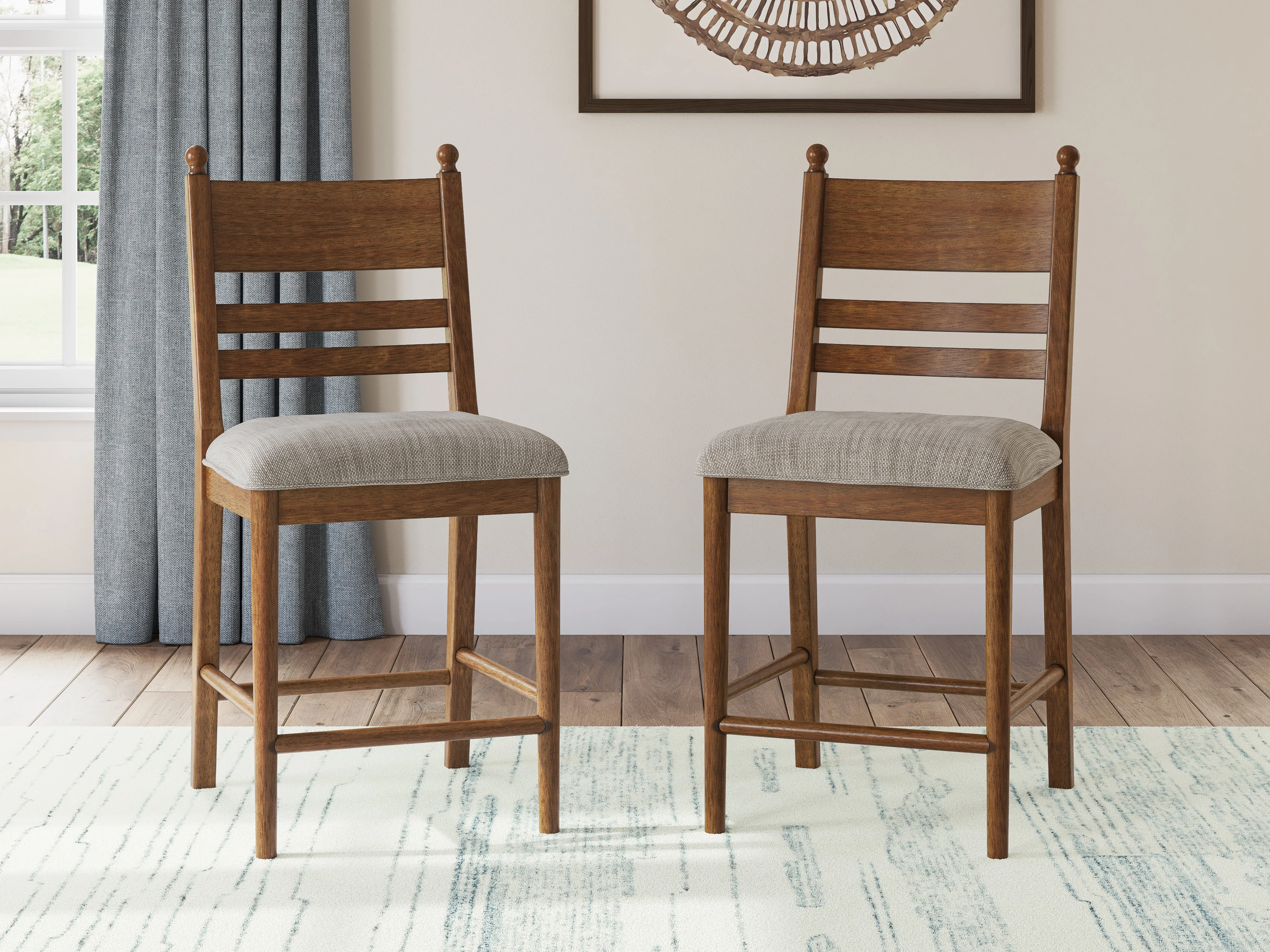 Greddinton Brown Counter Height Set - Image 10