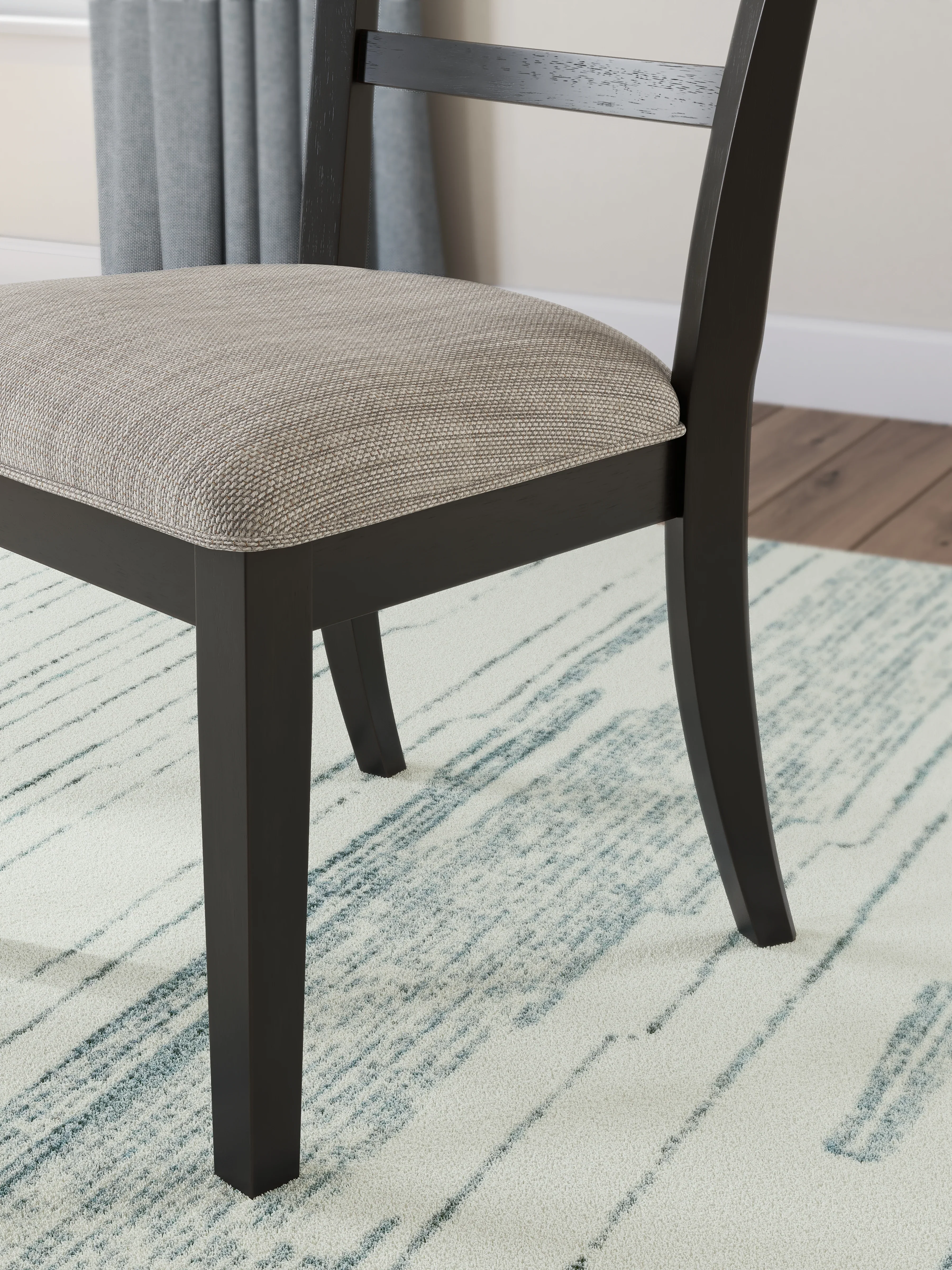 Greddinton Brown Dining Table and 4 Chairs - Image 3