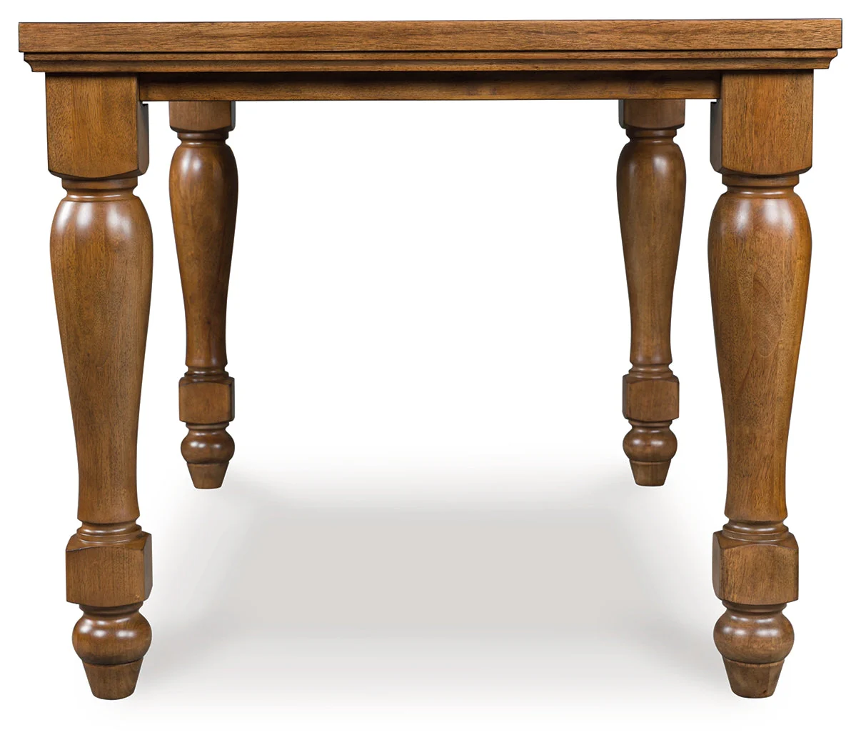 Greddinton Brown RECT Dining Room Counter Table - Image 3