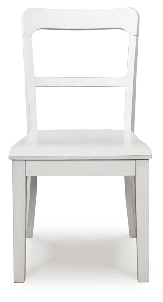 Greddinton White Dining Upholstered Side Chair (Set of 2) - Image 3