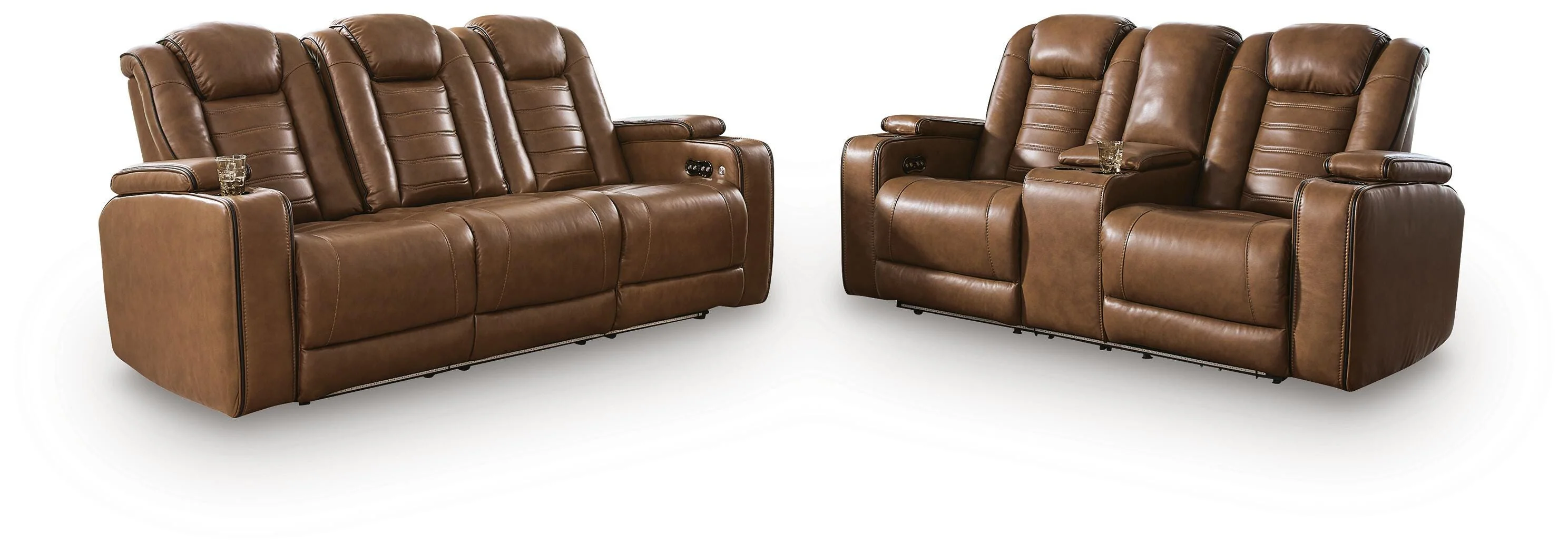 Gruaro Amber Power Reclining Sofa and Loveseat - Image 2