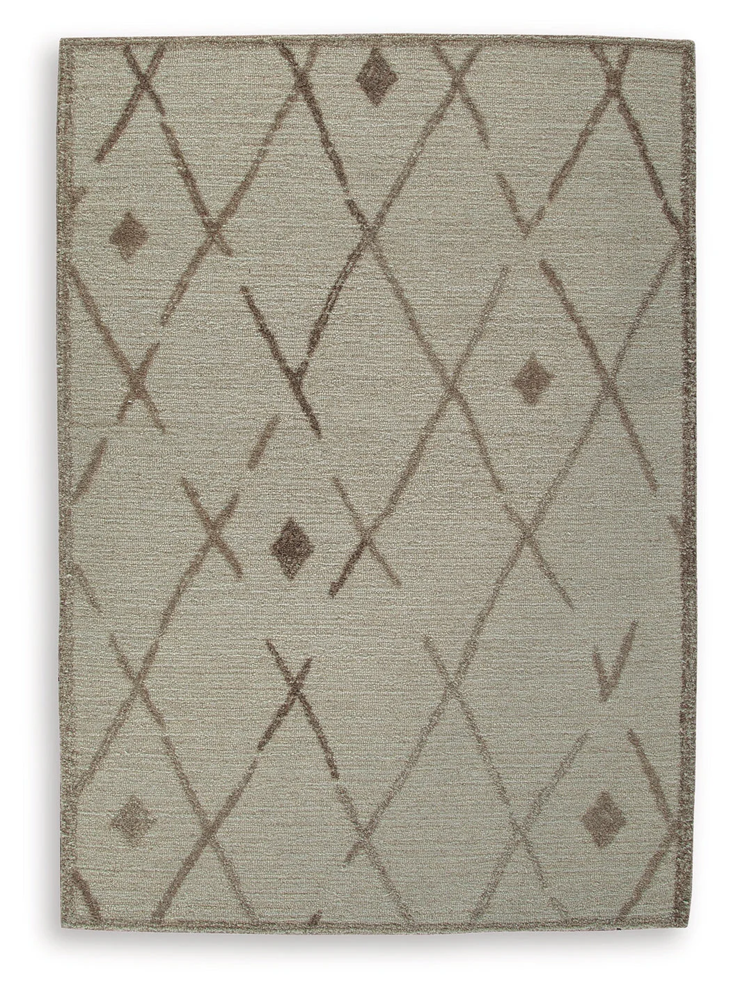Guyford Beige/Brown Medium Rug - Image 2