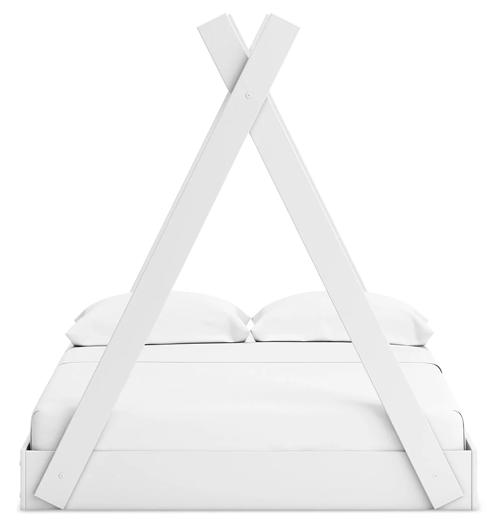 Hallityn White Youth Tent Bedroom Set - Image 9