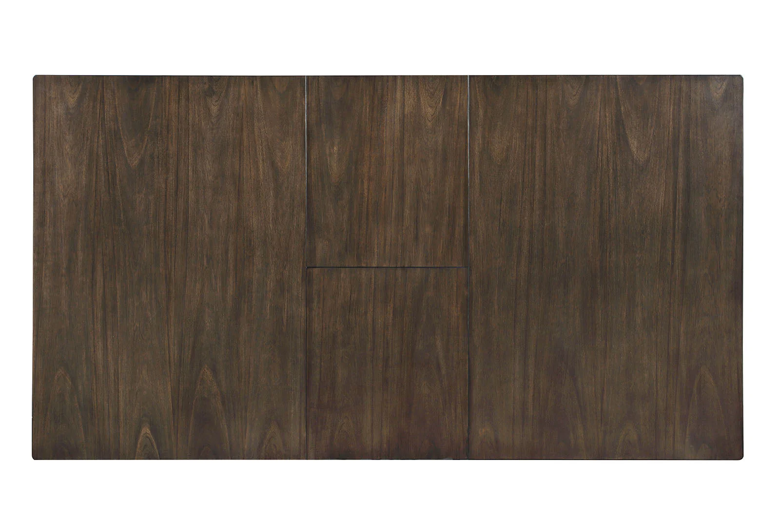 Halsey Weathered White/Dark Walnut Dining Table Only - Image 2