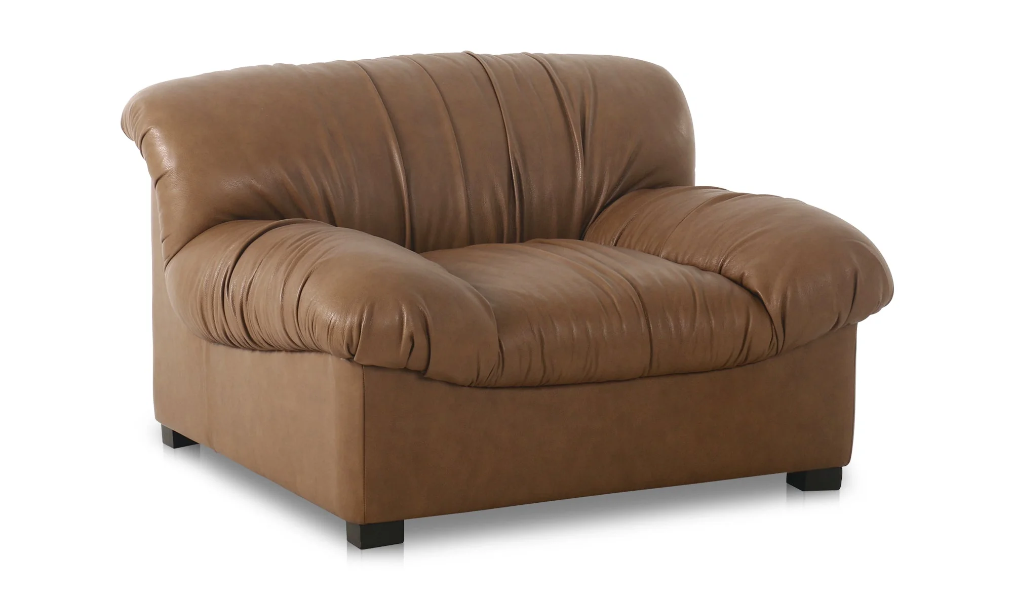 Halston Lounge Chair Tan Leather - Image 5