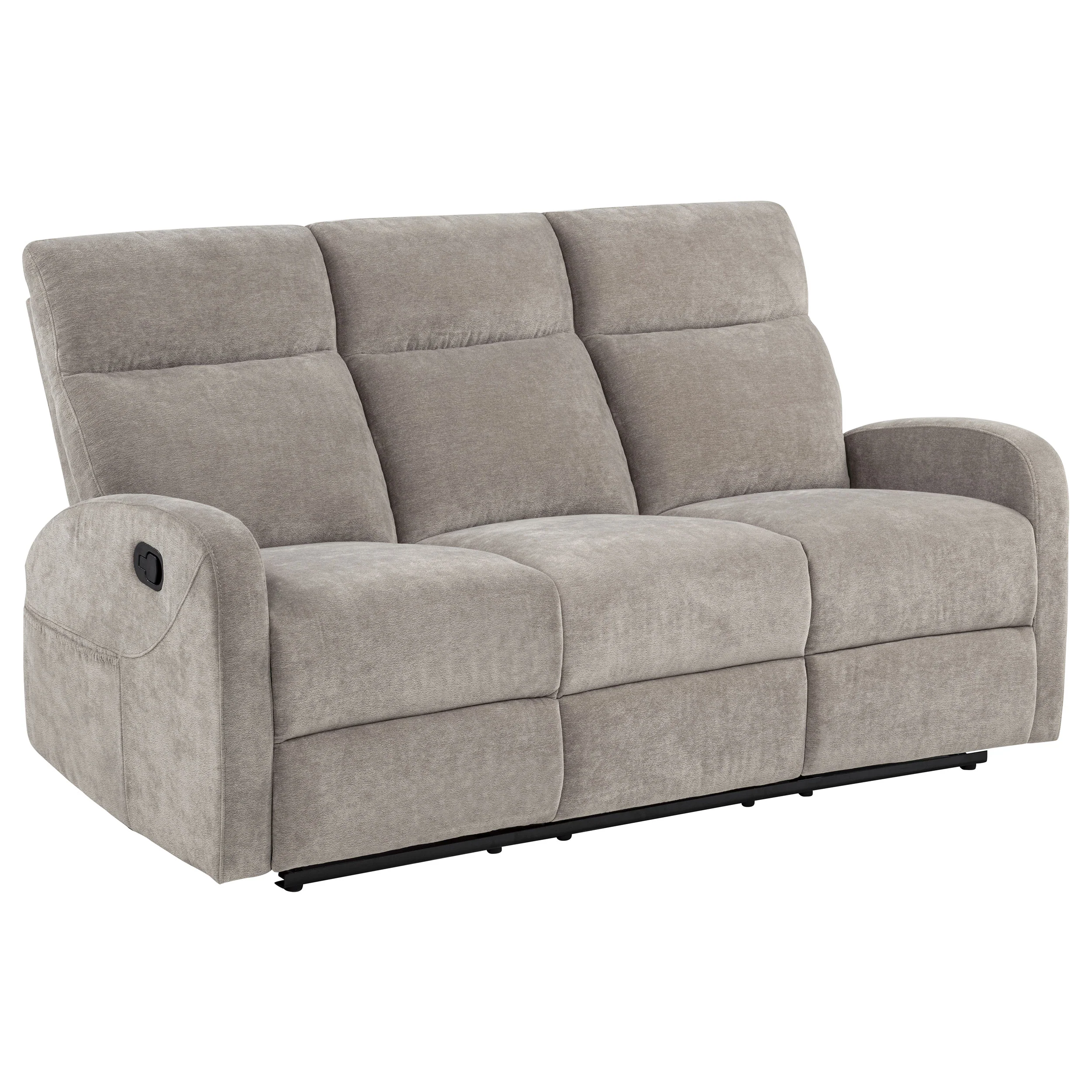Hamilton 2-piece Chenille Manual Reclining Sofa Set Sand - Image 5