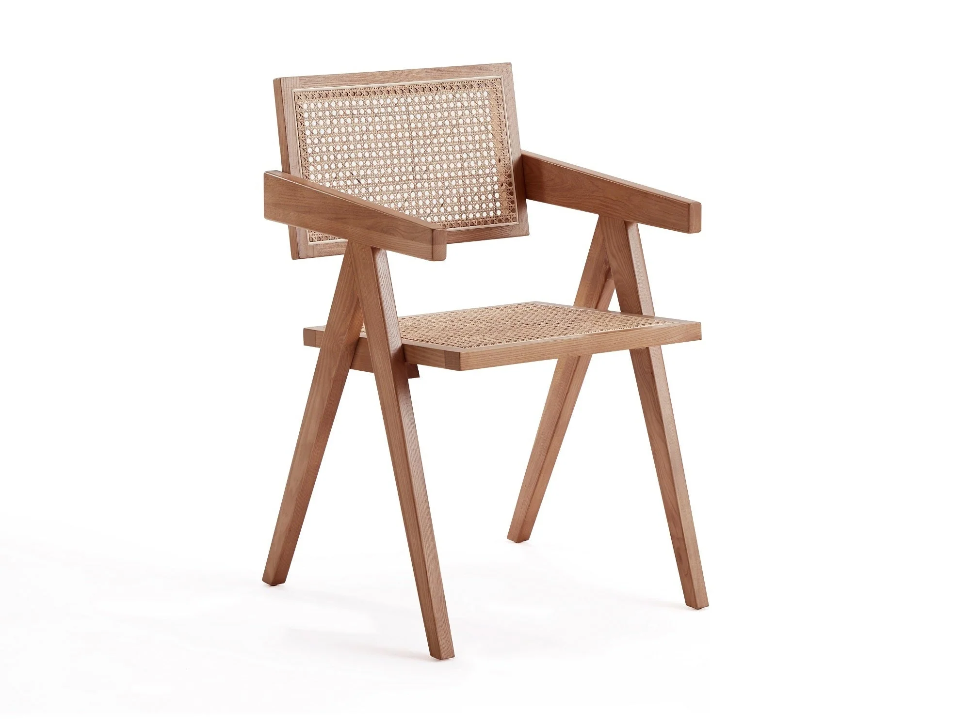 Hamlet Dining Arm Chair in Nature Cane