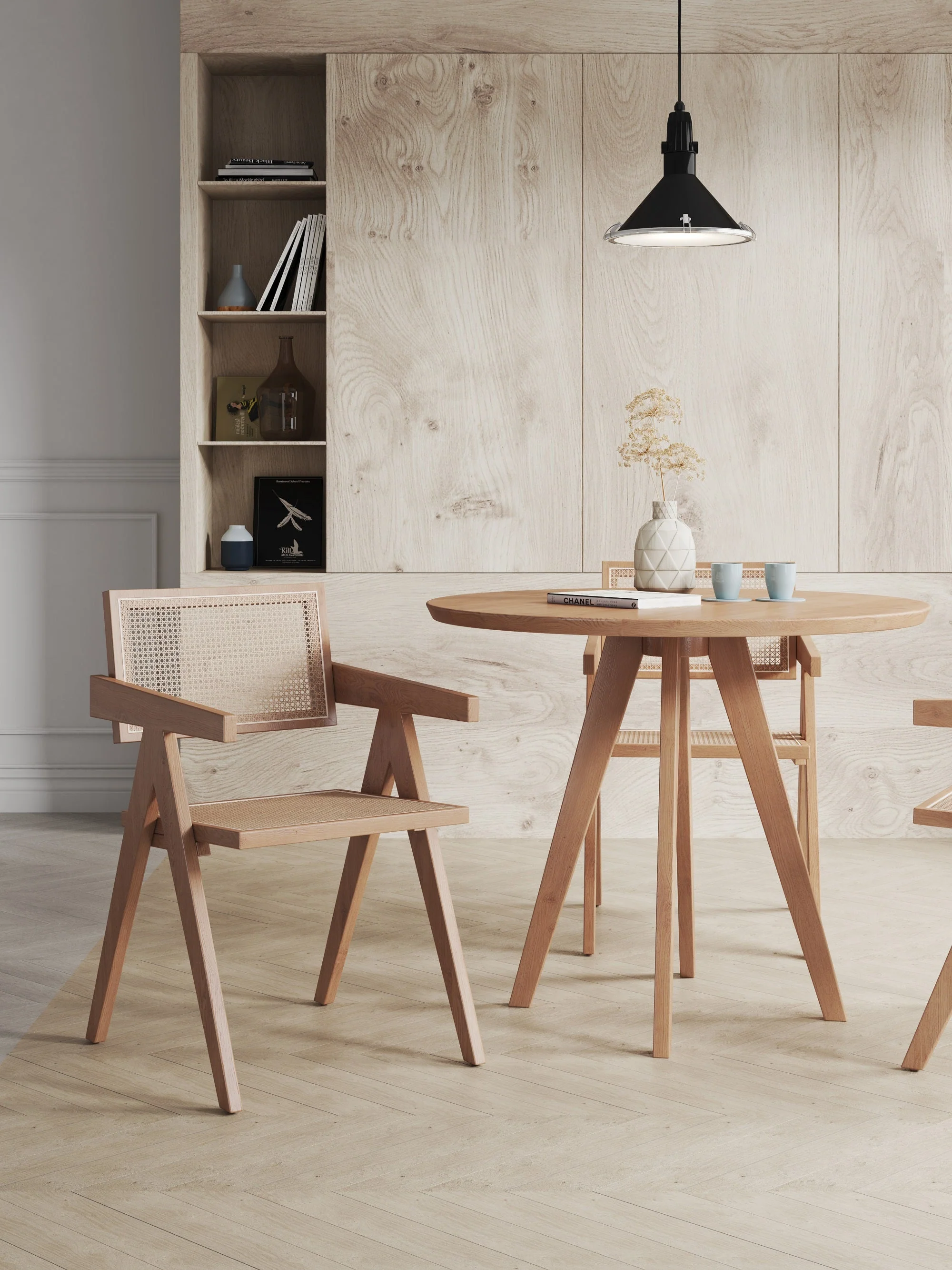 Hamlet Dining Arm Chair in Nature Cane - Image 2