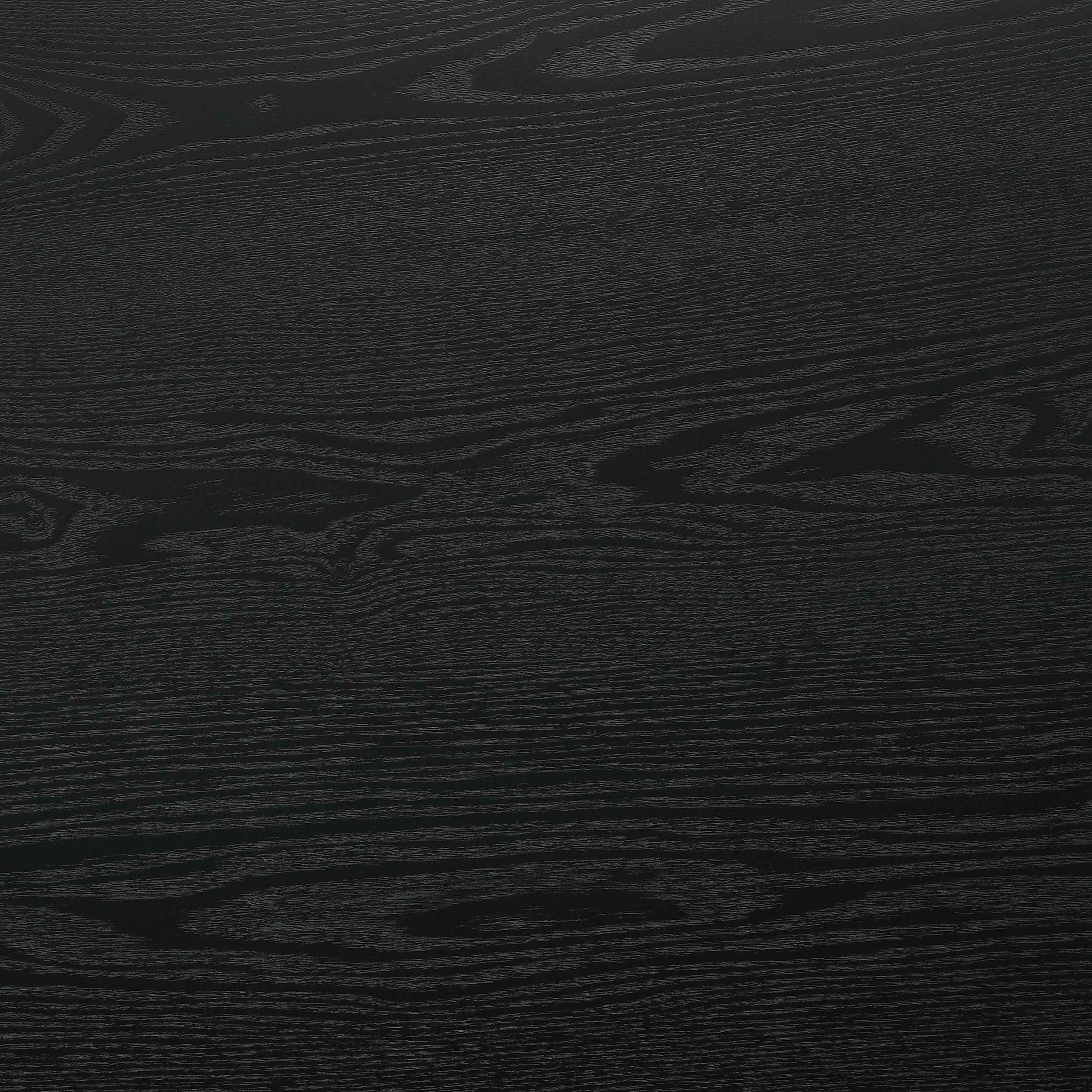 Hamlyn Black 43-inch Round Wood Dining Room Table - Image 3