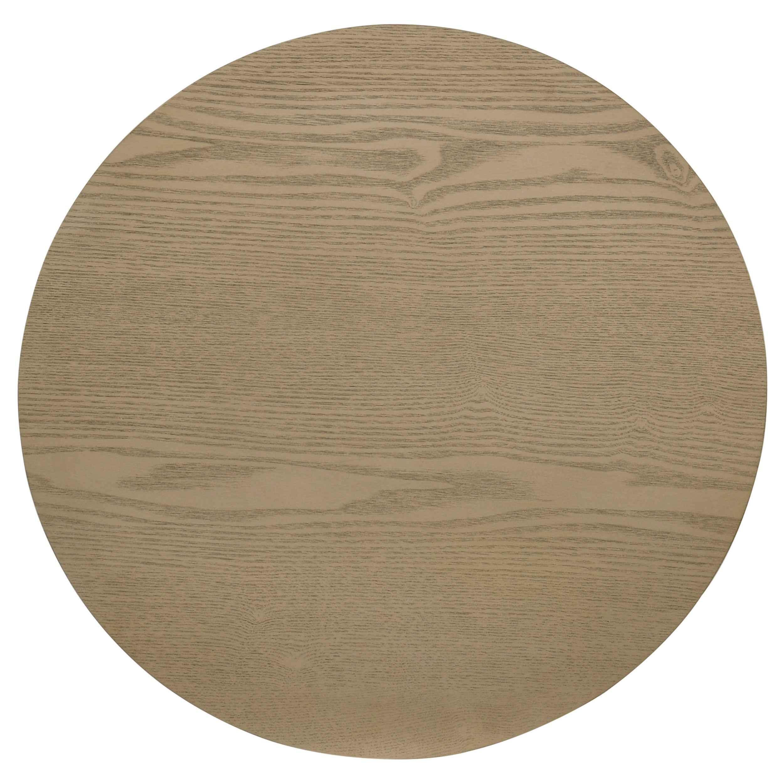 Hamlyn Cream/Natural Oak 5-piece Round Wood Counter Height Dining Set - Image 3