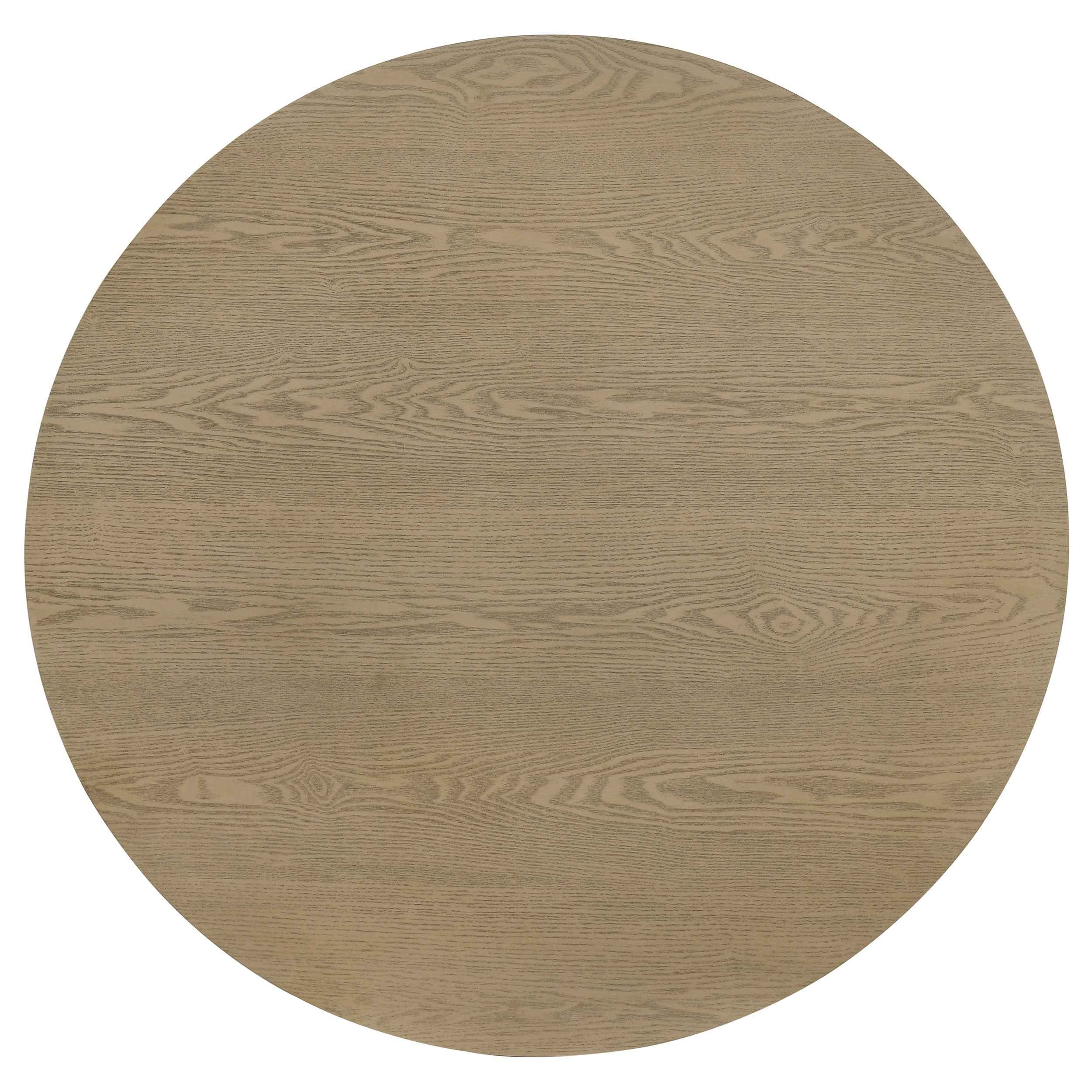 Hamlyn Natural Oak 2-piece Round Fluted Coffee and End Table Set - Image 6